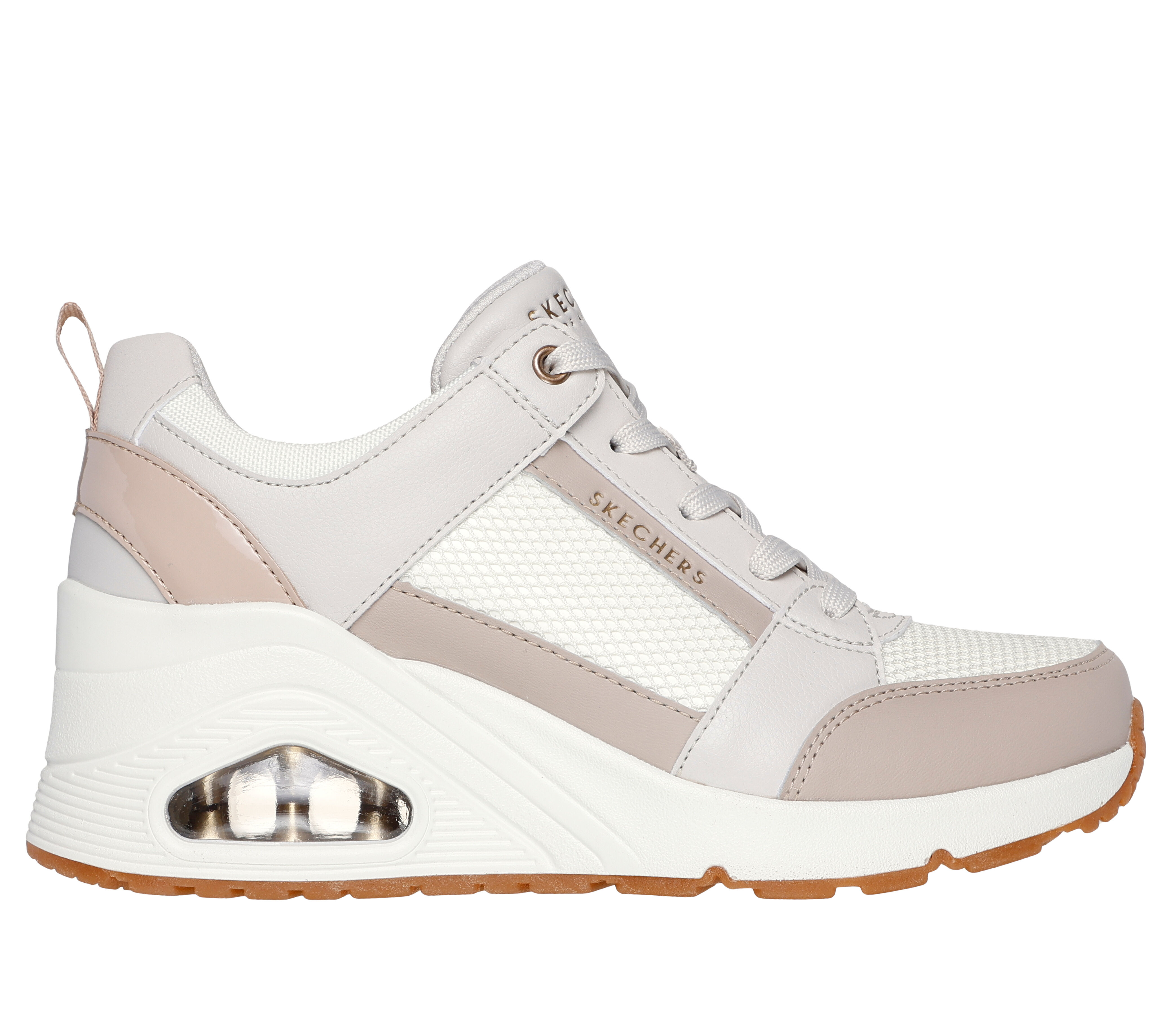 Skechers women's wedge sneakers on sale