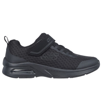 boys black skechers