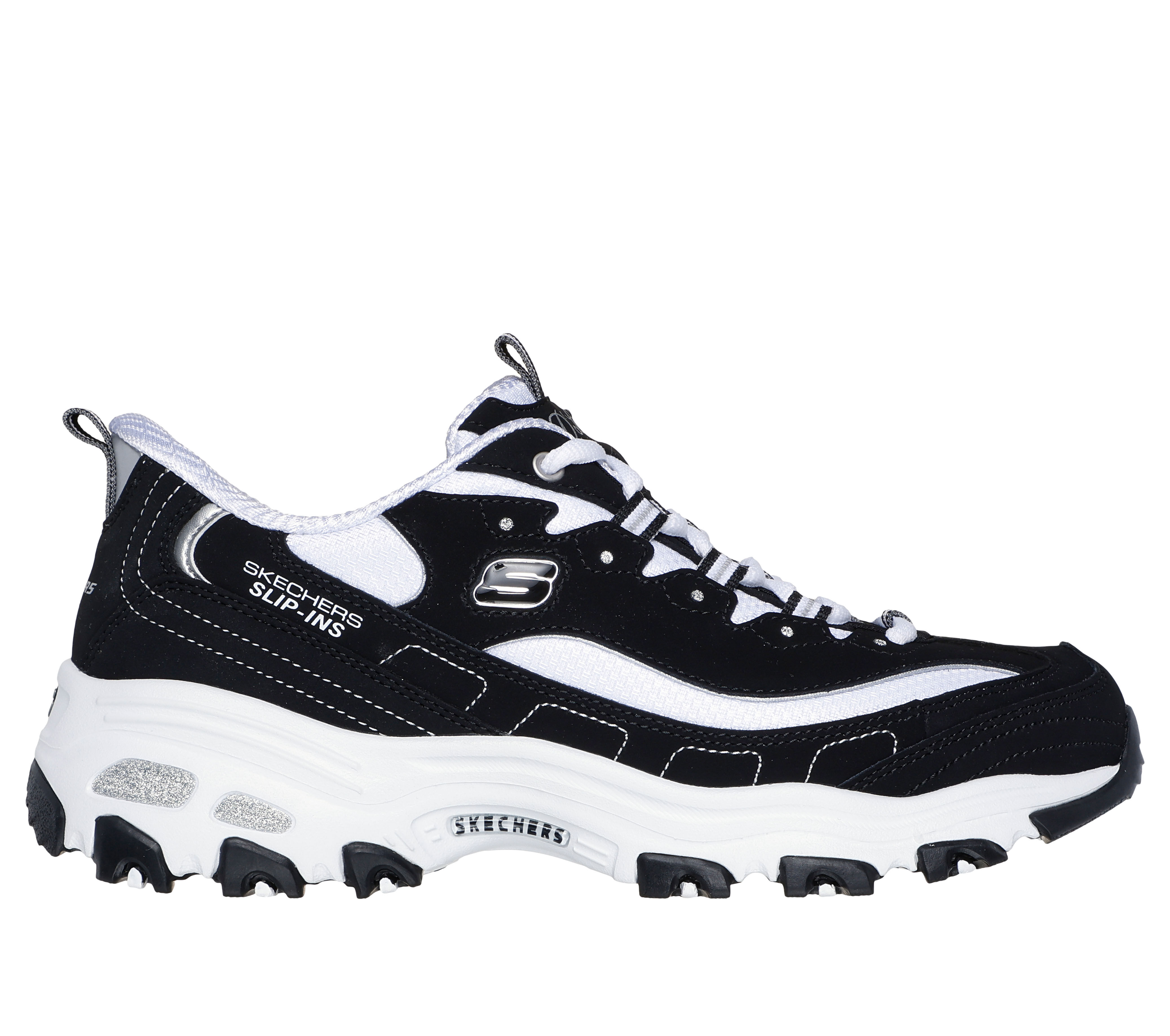 Skechers chunky sneakers white deals