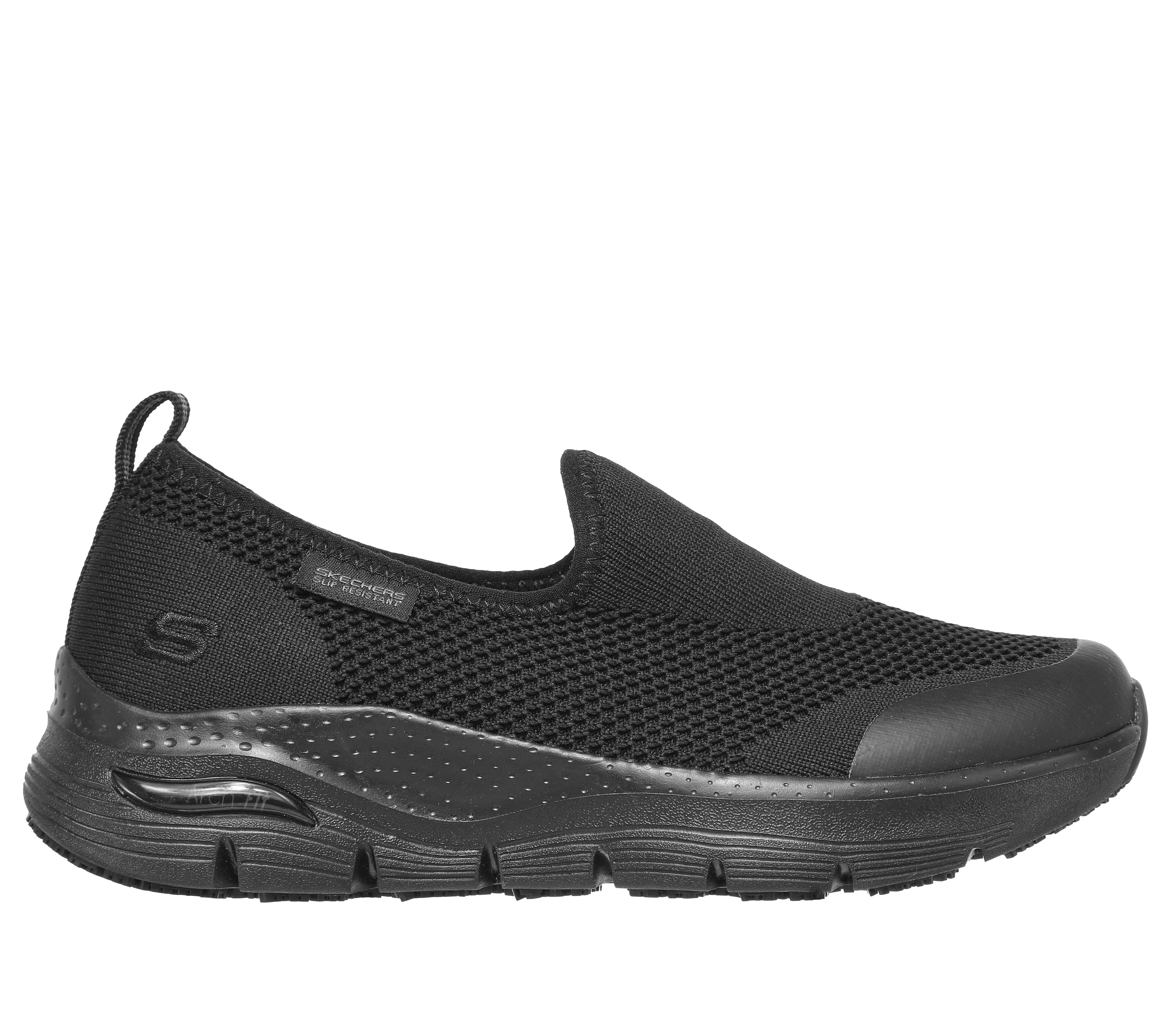 skechers work trick trainers ladies