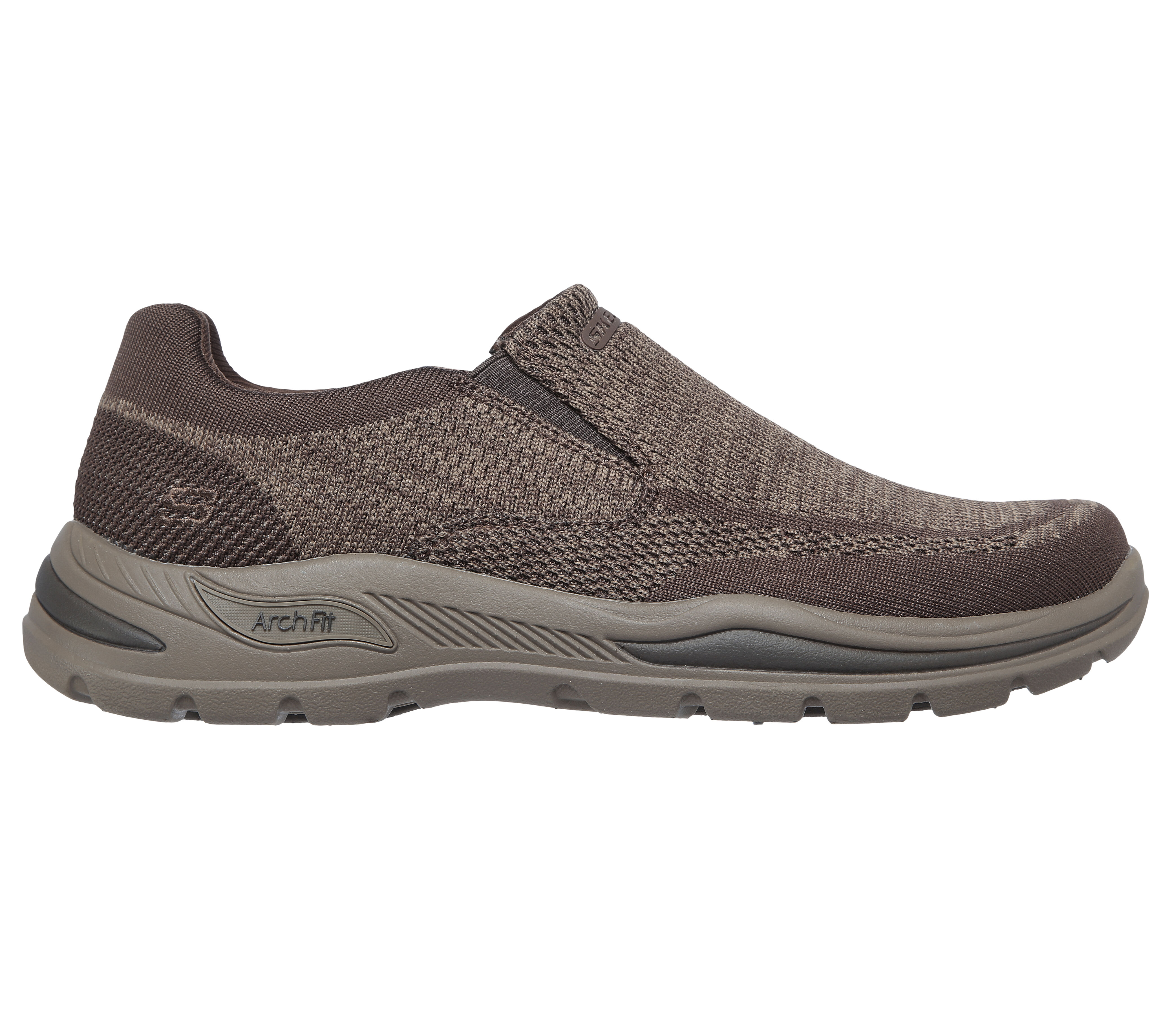 mens skechers air cooled memory foam trainers