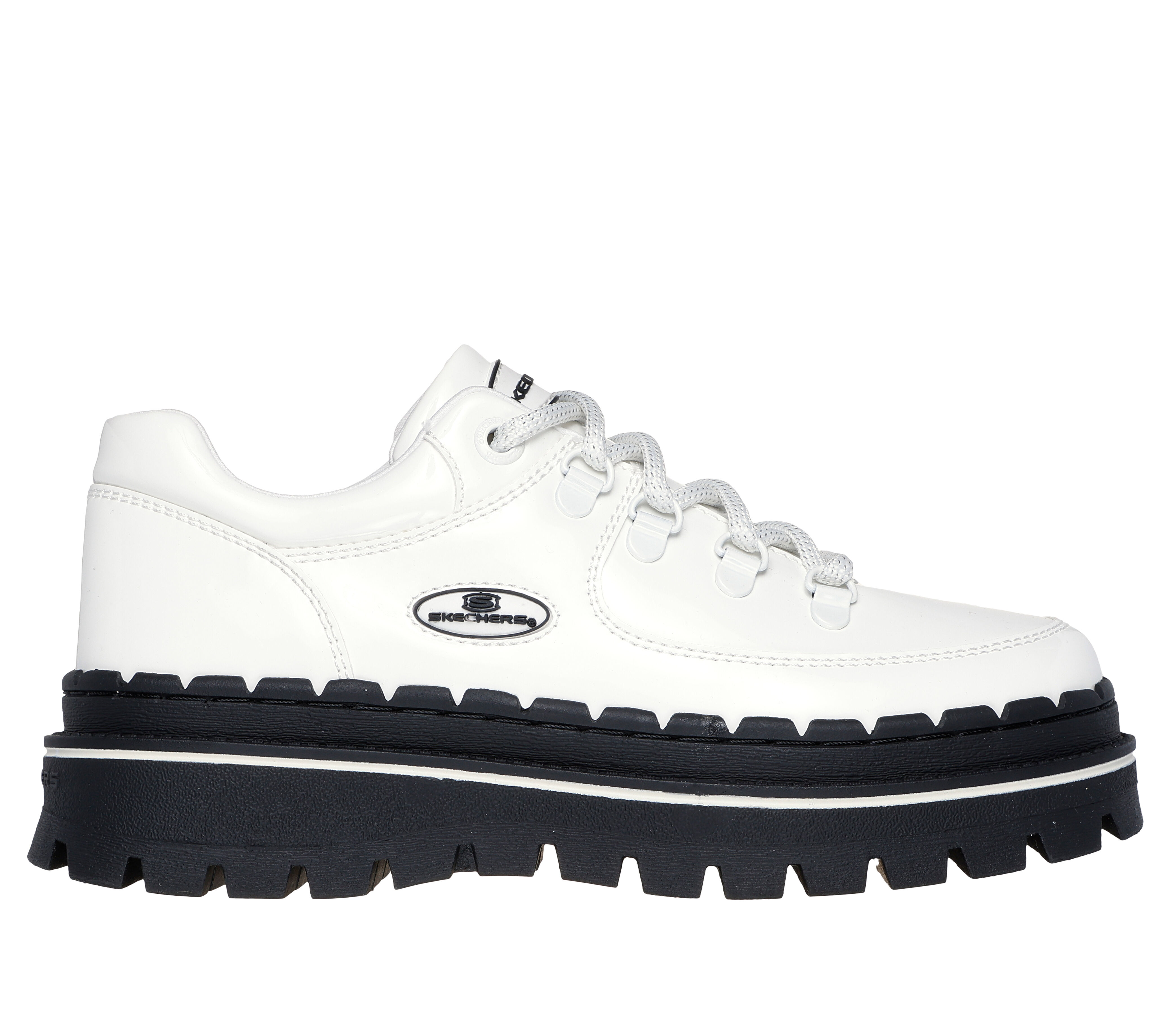 White platform skechers new arrivals