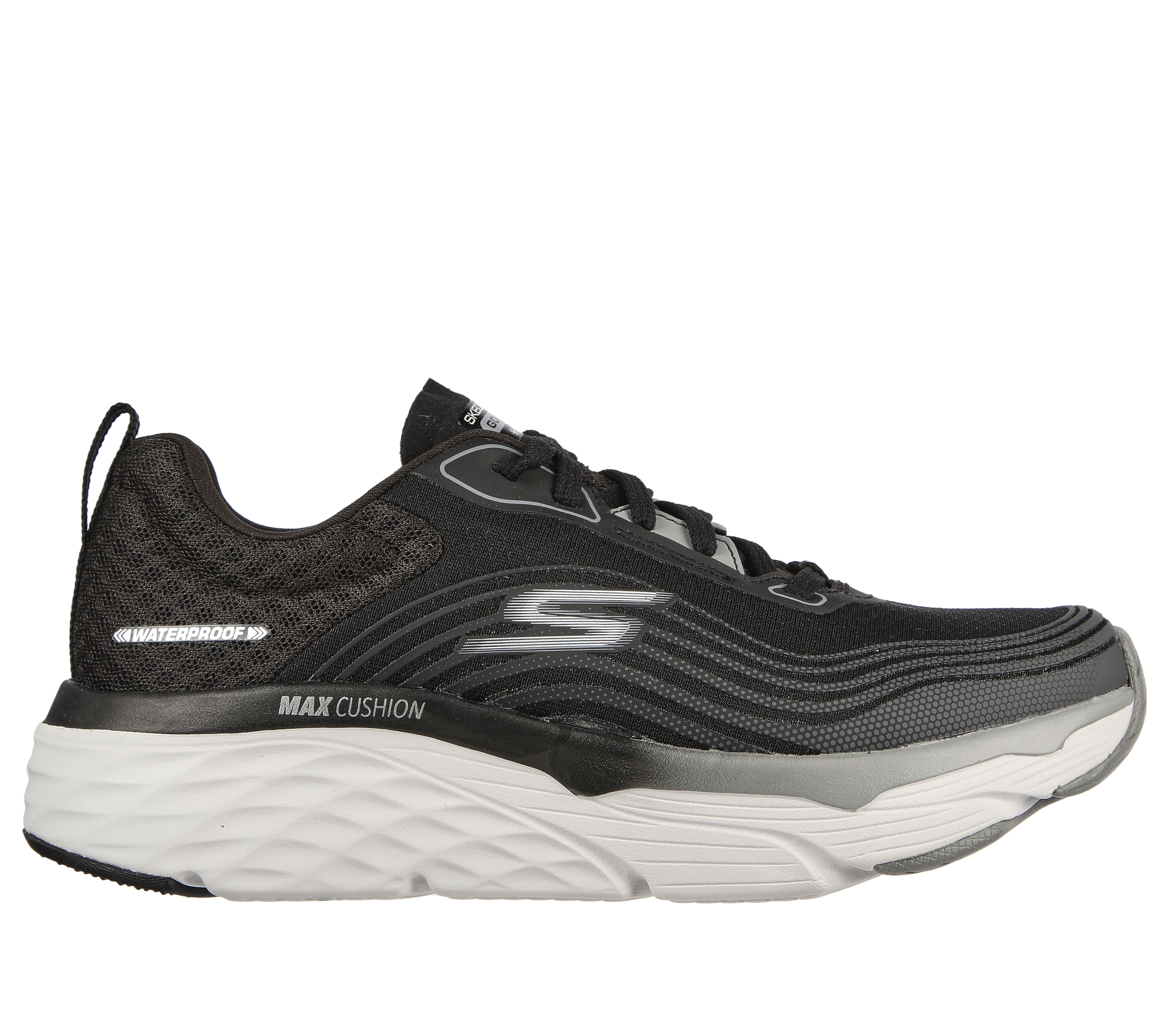 black sketchers sneakers