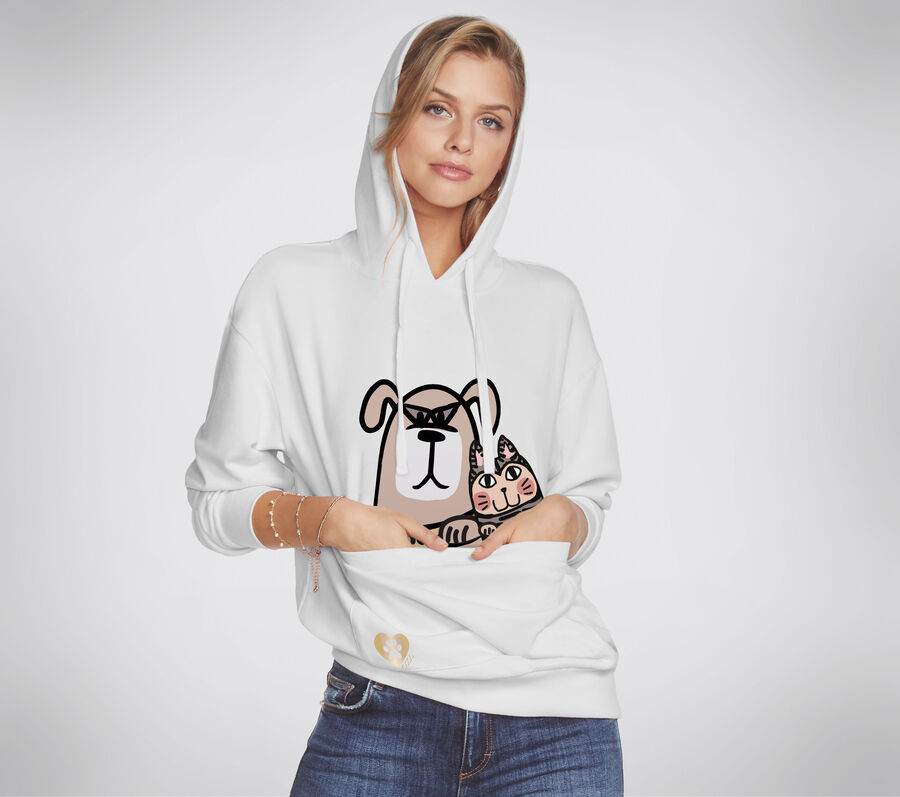Shop the BOBS Apparel Pet Pouch Pullover Hoodie SKECHERS