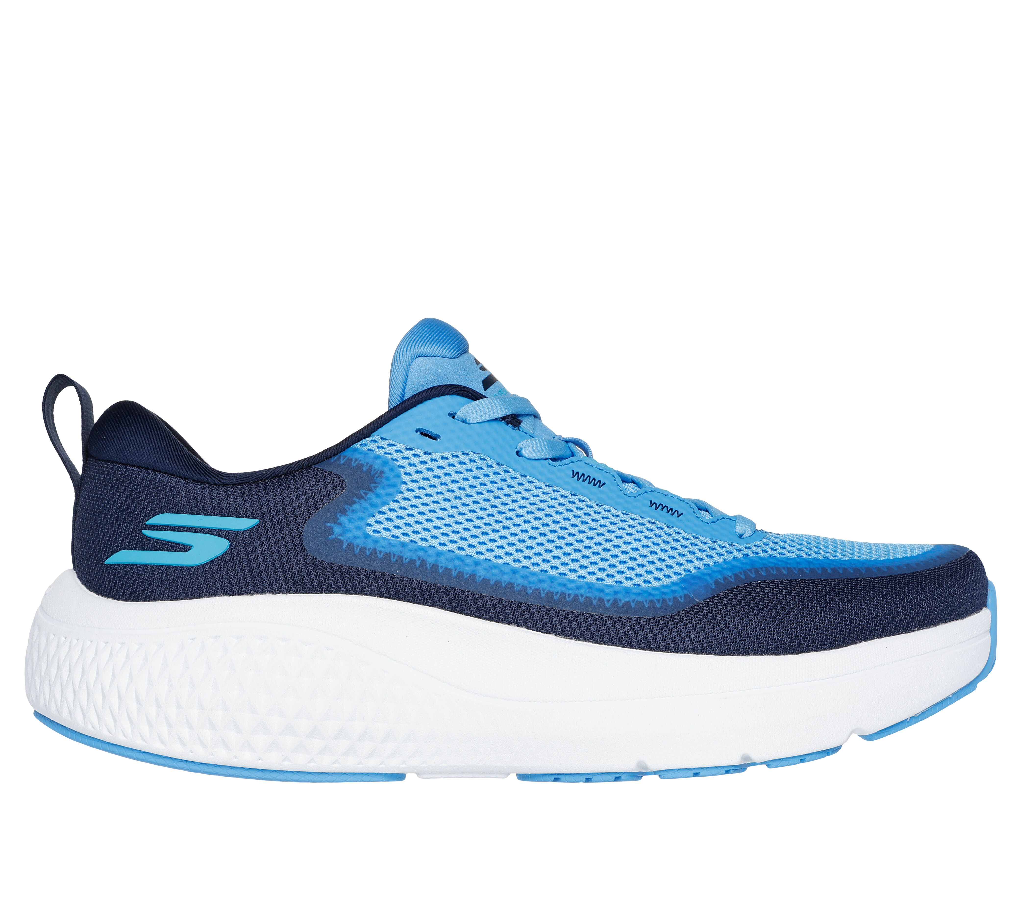 Skechers Go Run Supersonic Max Men s Shoes blue navy 11 D Medium Manmade