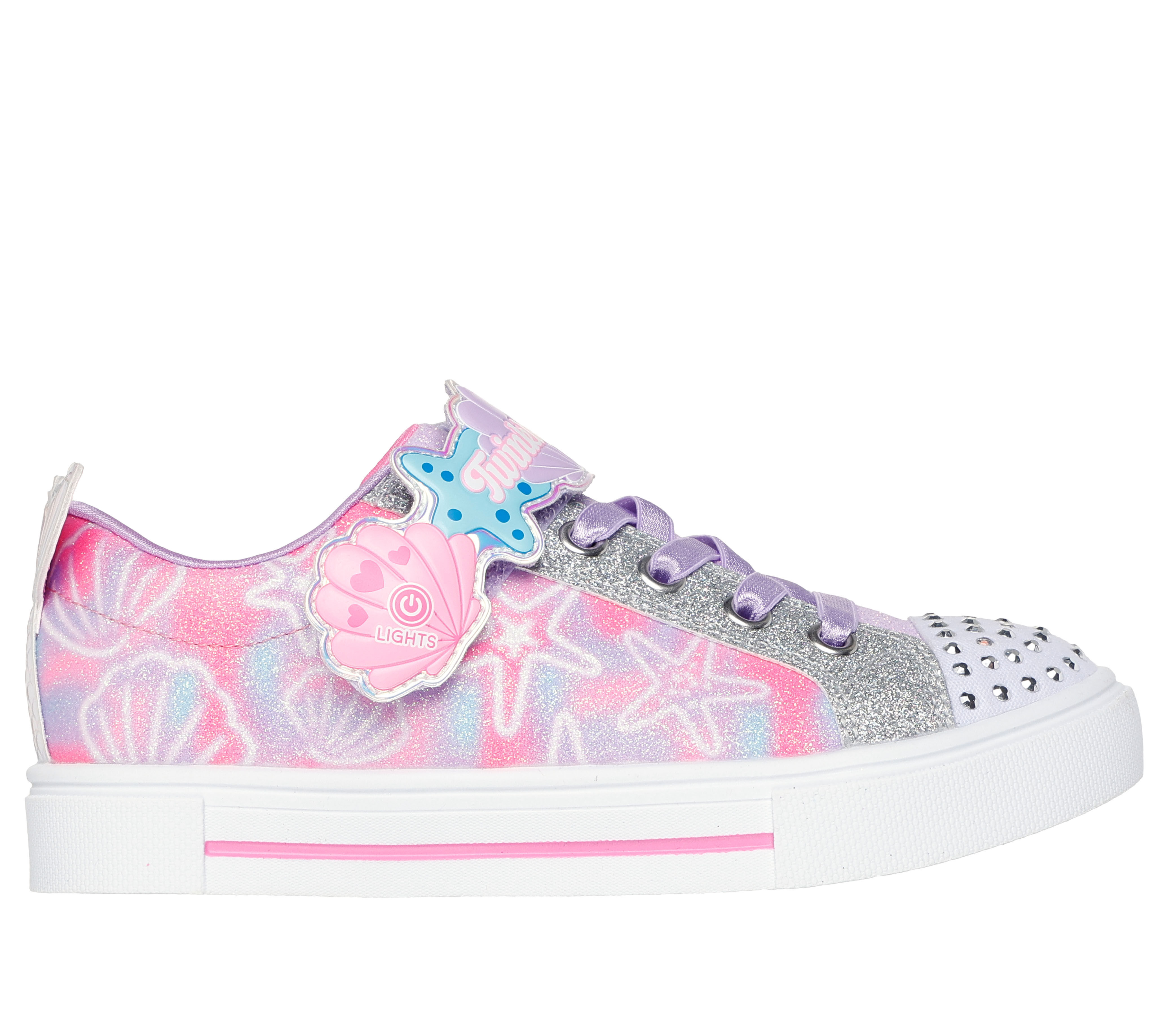 Skechers twinkle toes mermaid high tops hotsell