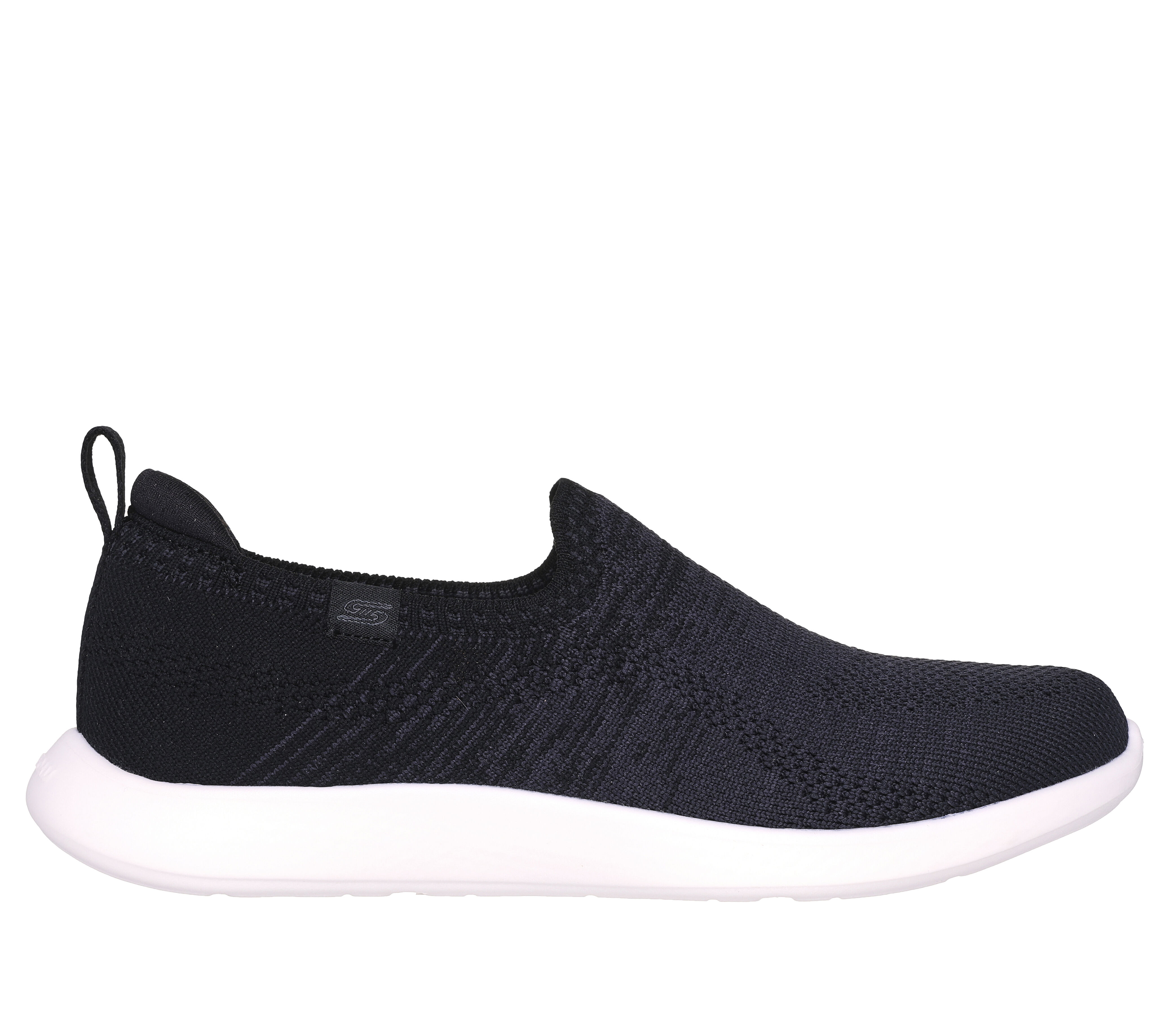Skechers black deals slip on