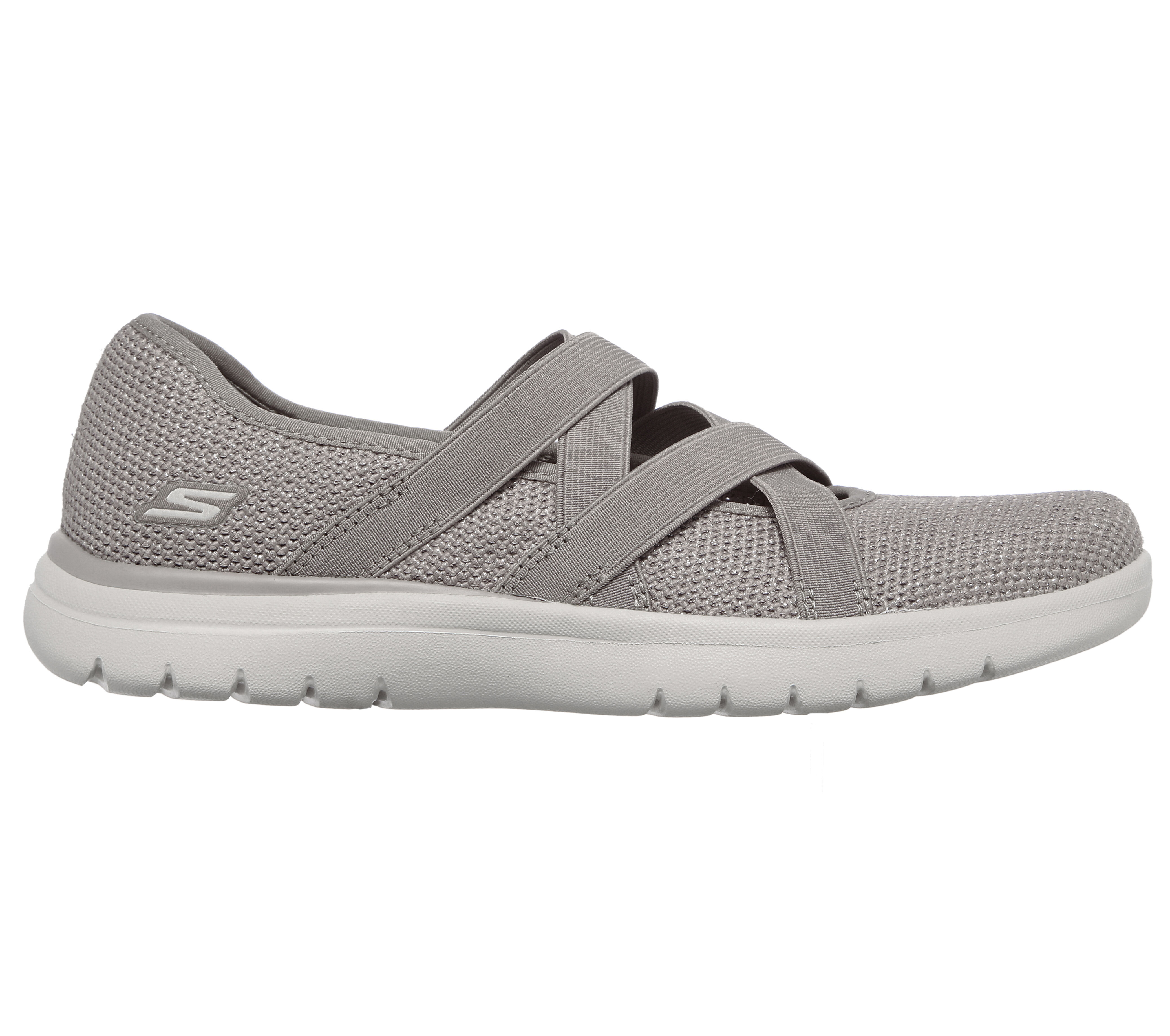 Skechers go flex beige clearance