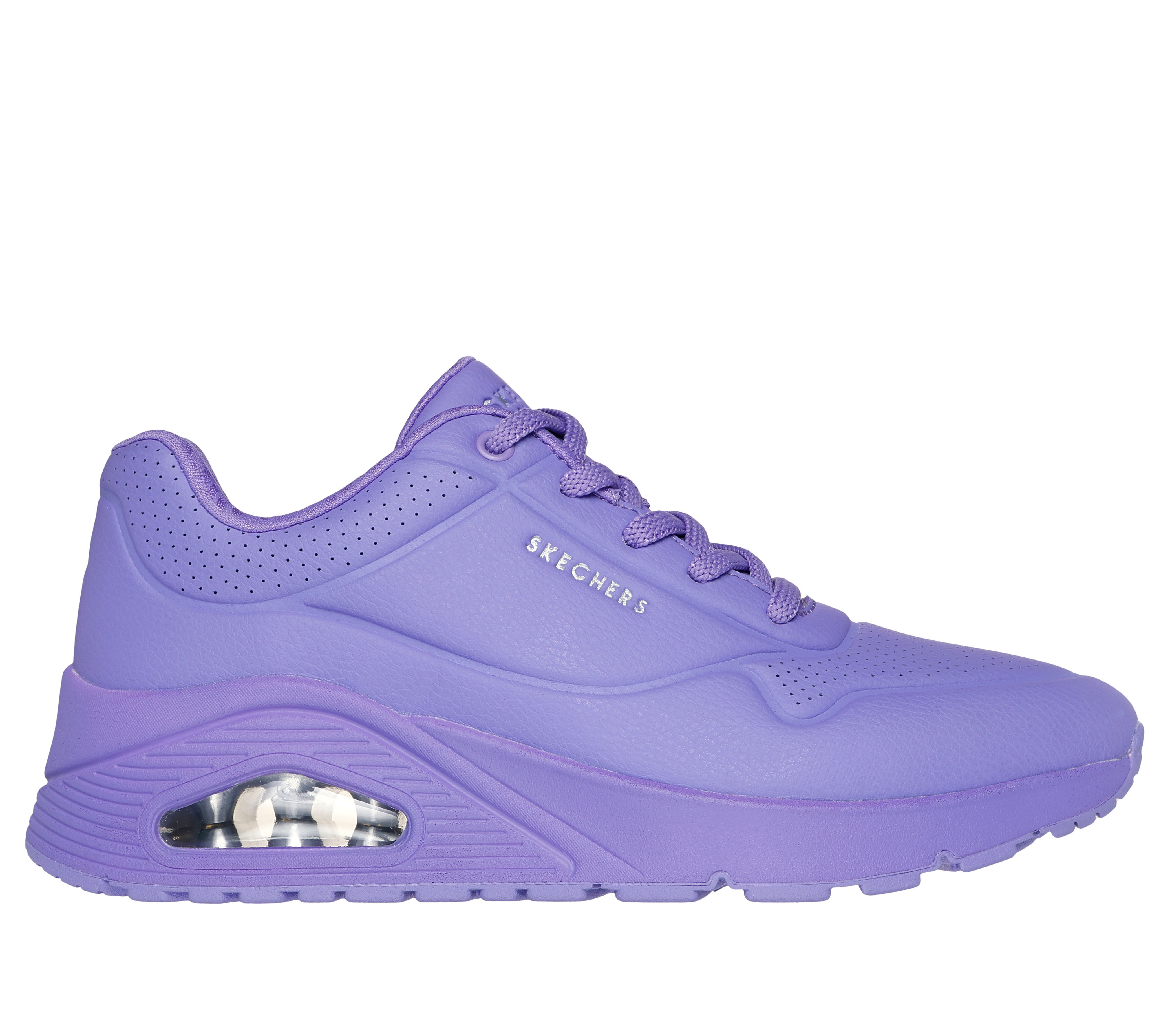 Skechers lace up sneakers purpura online