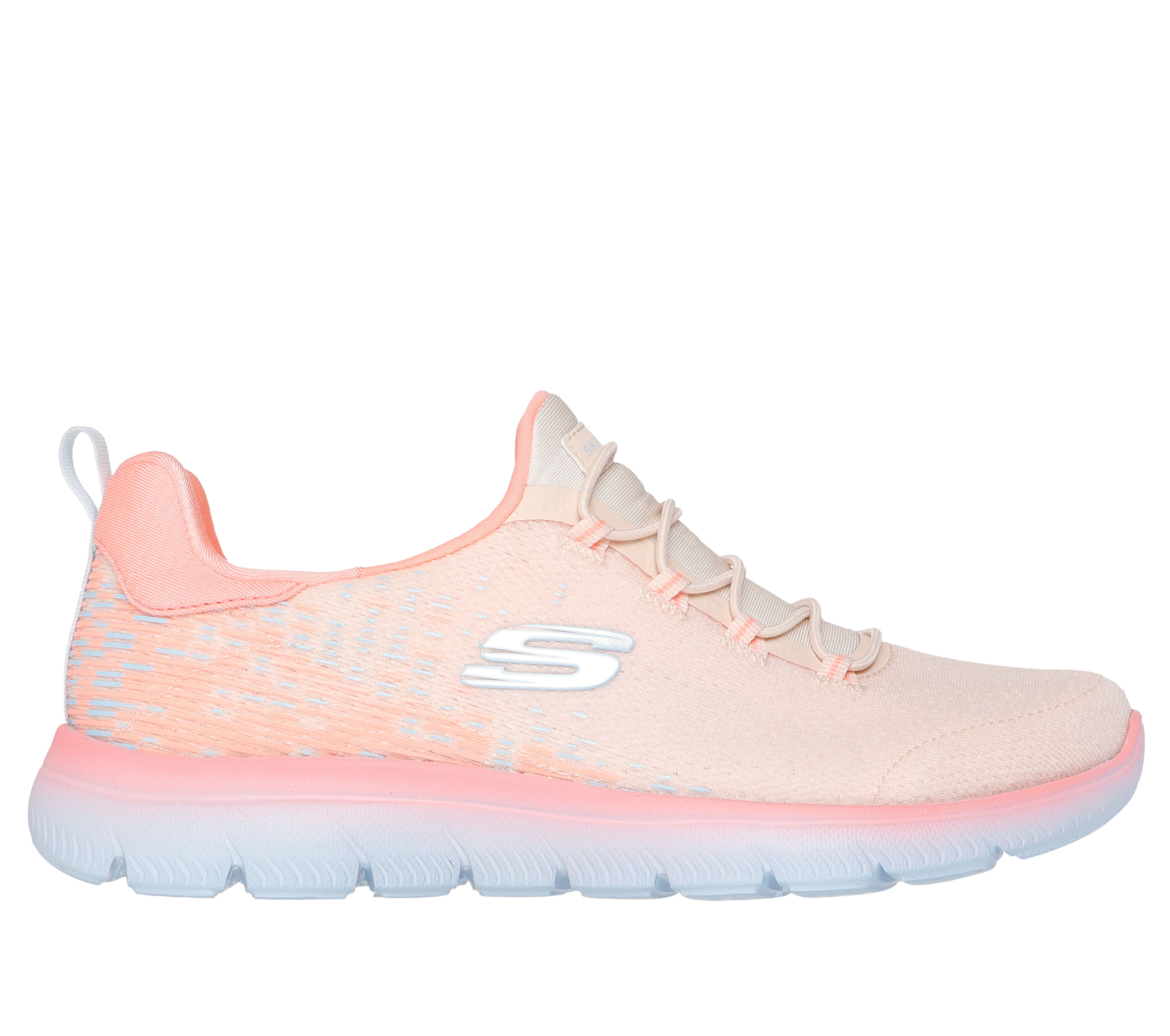 Skechers go walk recovery coral on sale