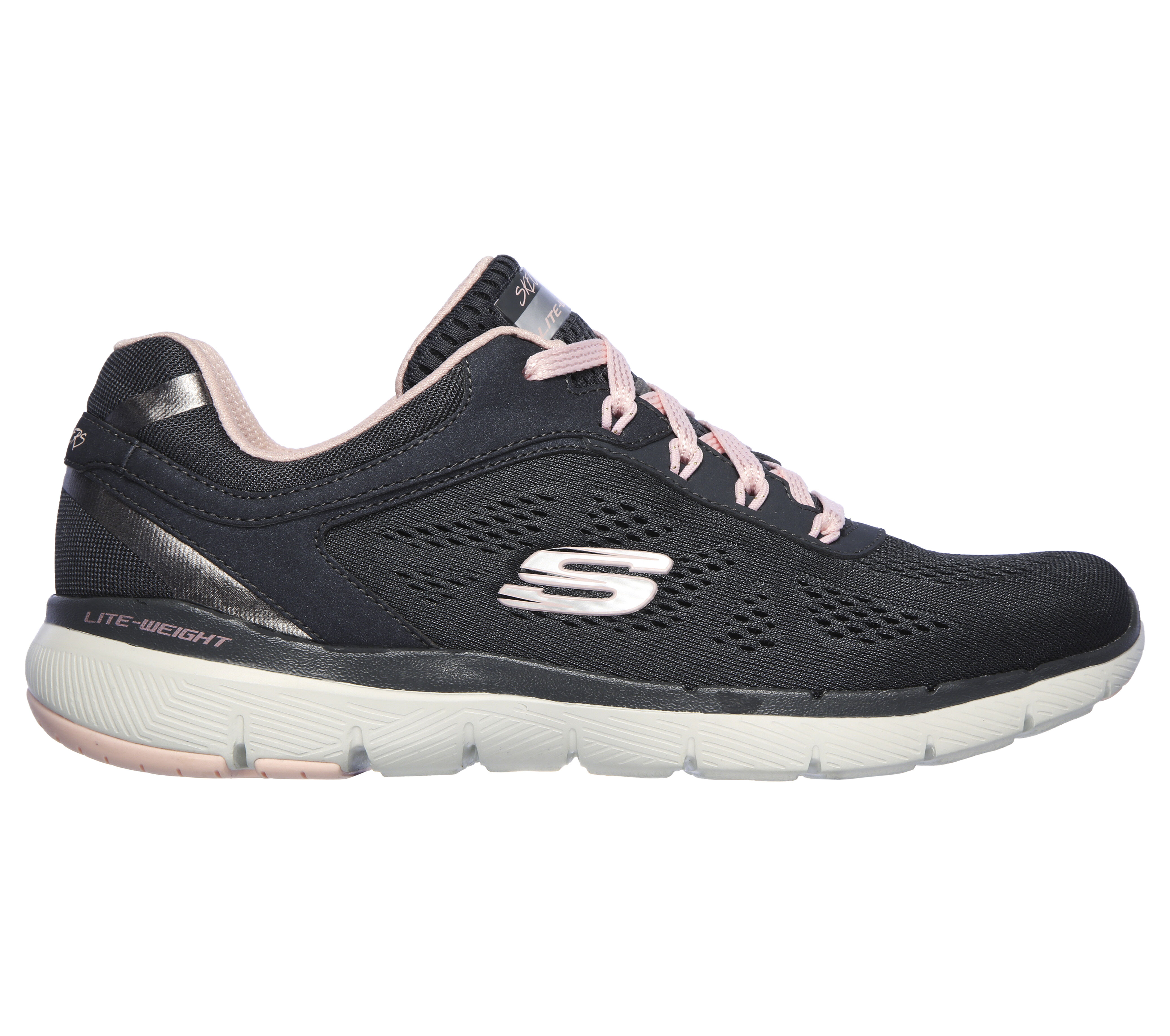 skechers pink flex appeal