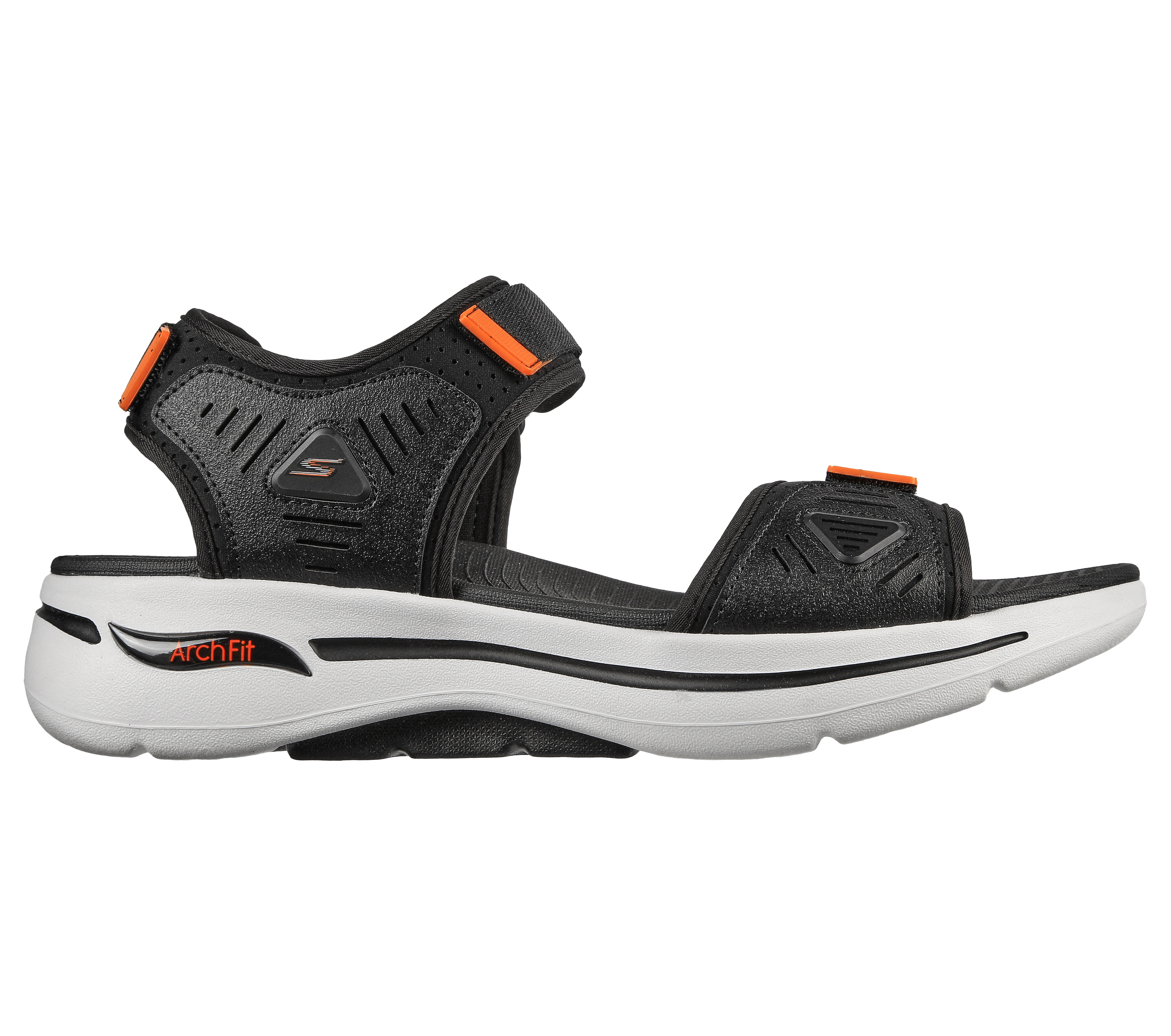 skechers memory foam sandals mens