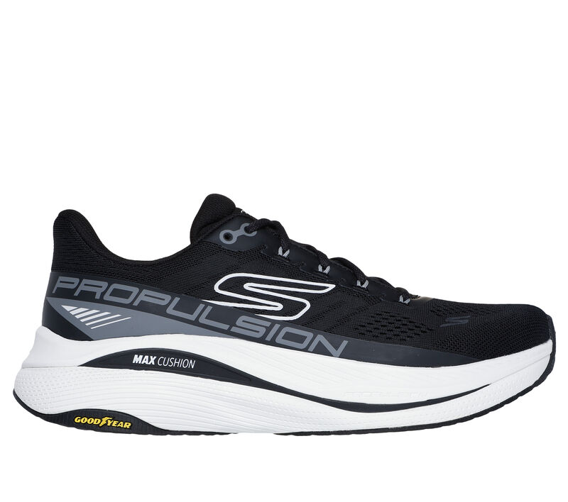 Max Cushioning Propulsion, BLACK / WHITE, largeimage number 0