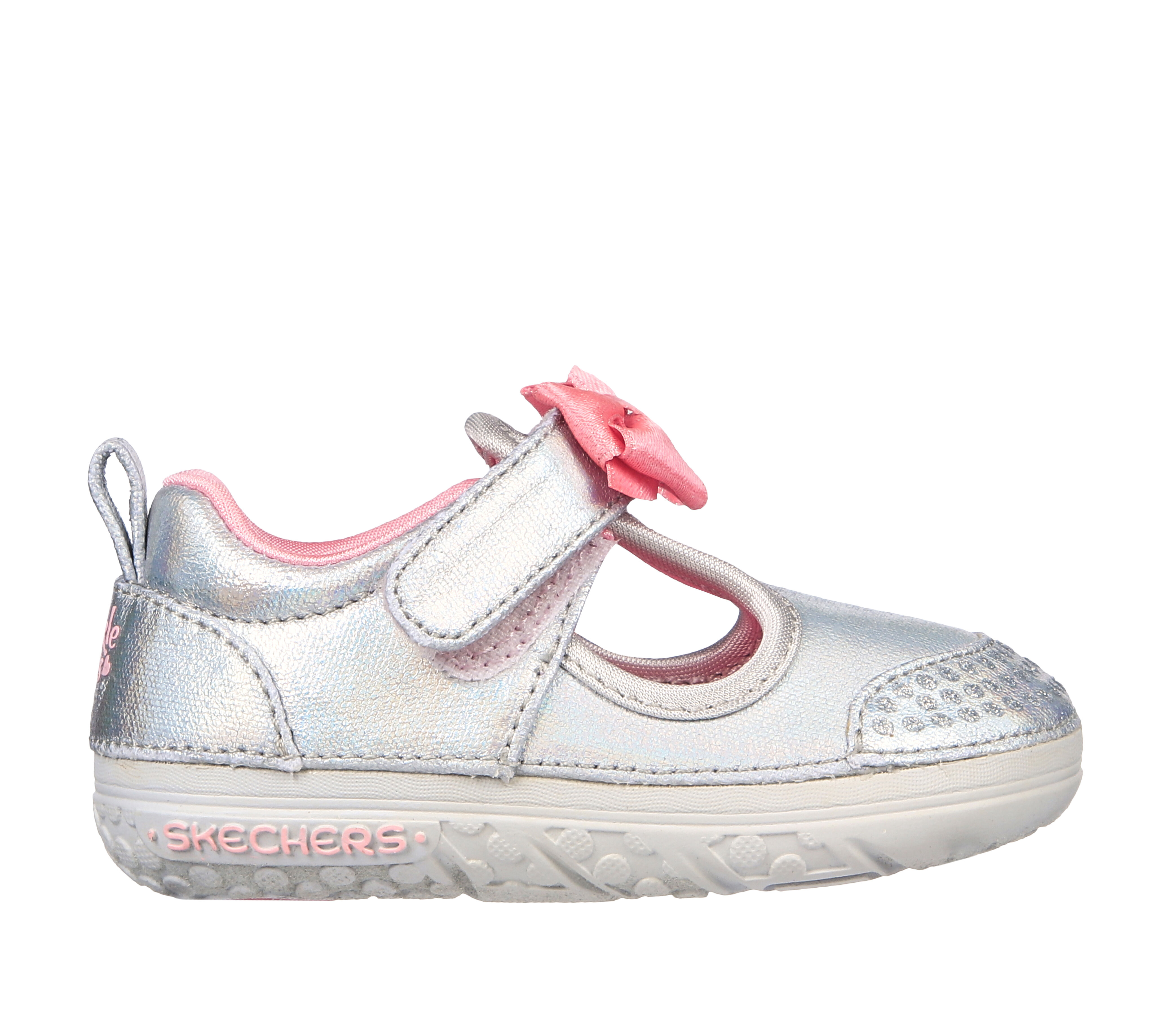 Toddler Girls' Surprize by Stride Rite Pauline Mary Jane Shoes Silver 