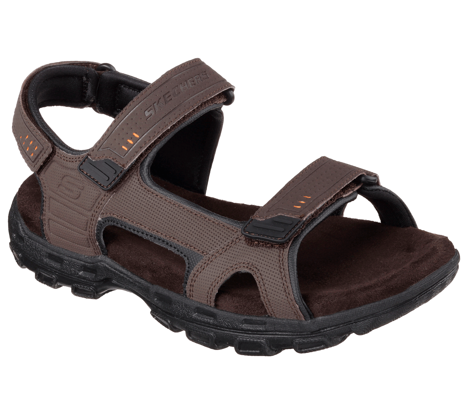 men's skechers relaxed fit memory foam 360 sandals