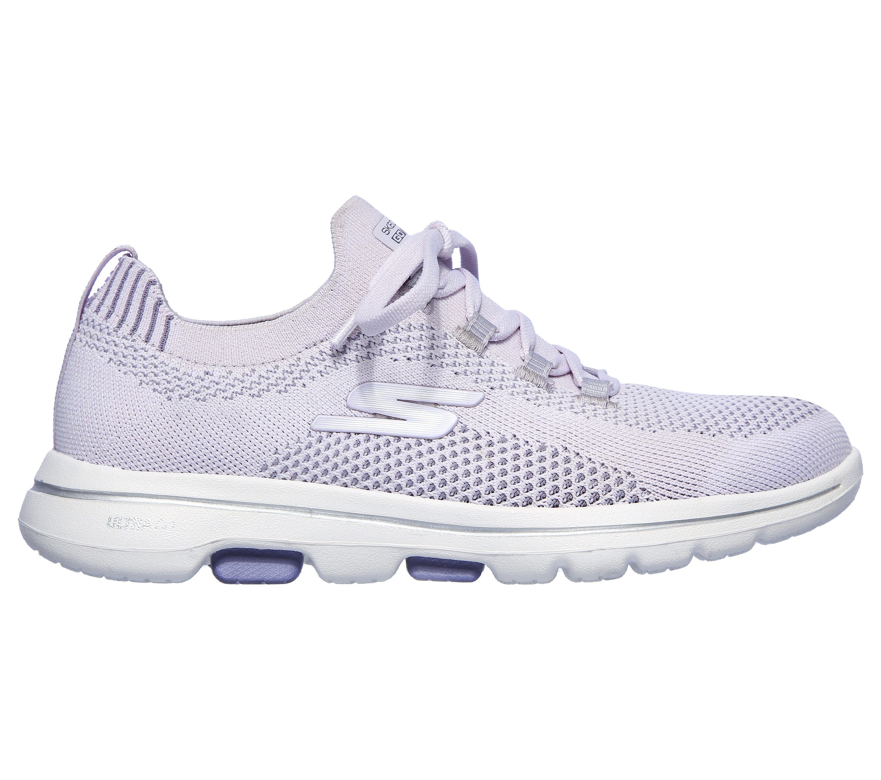 skechers black walking shoes
