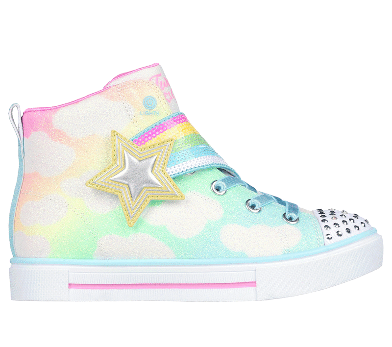Sketcher twinkle online toes high tops