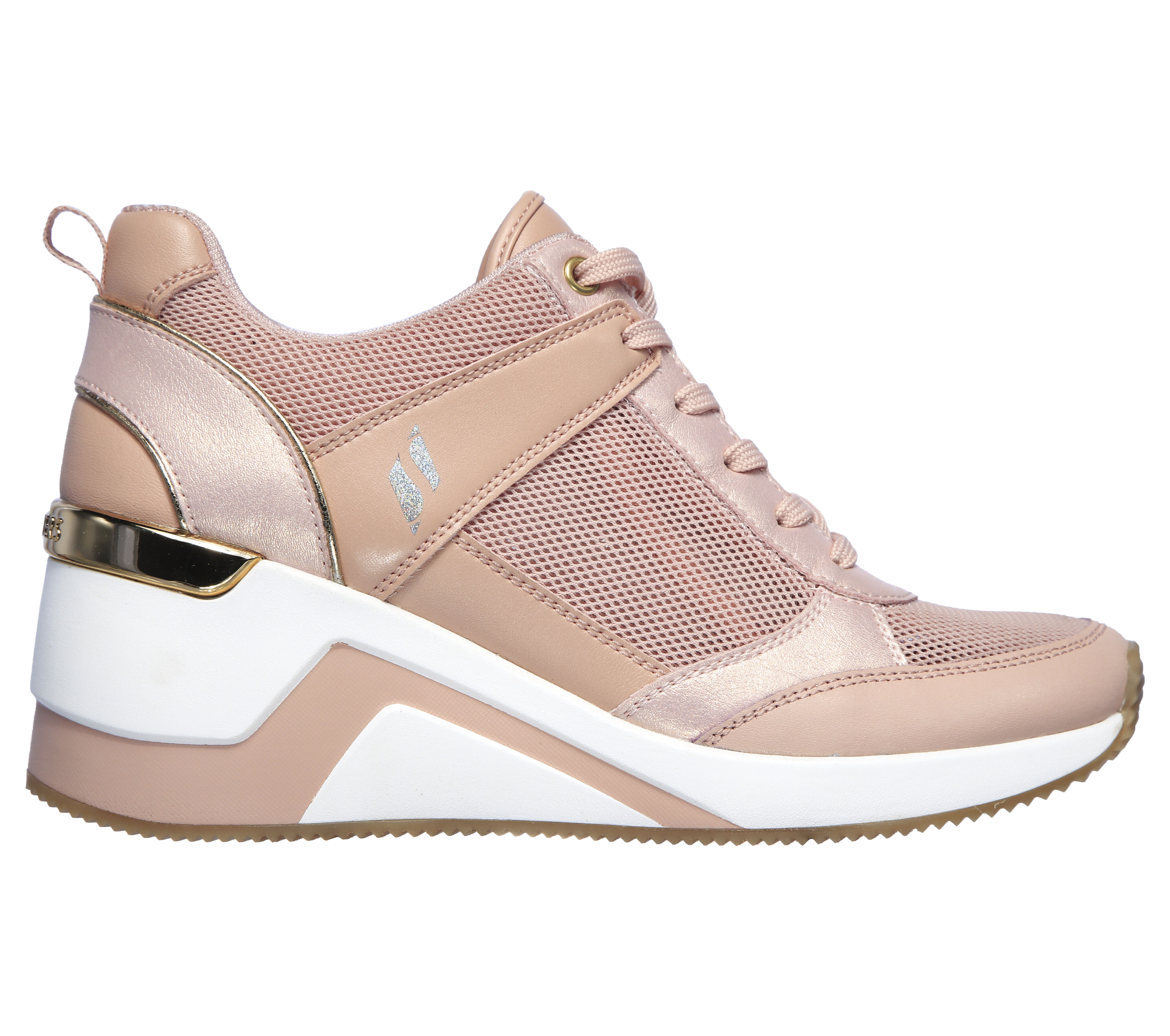 ladies skechers memory foam trainers