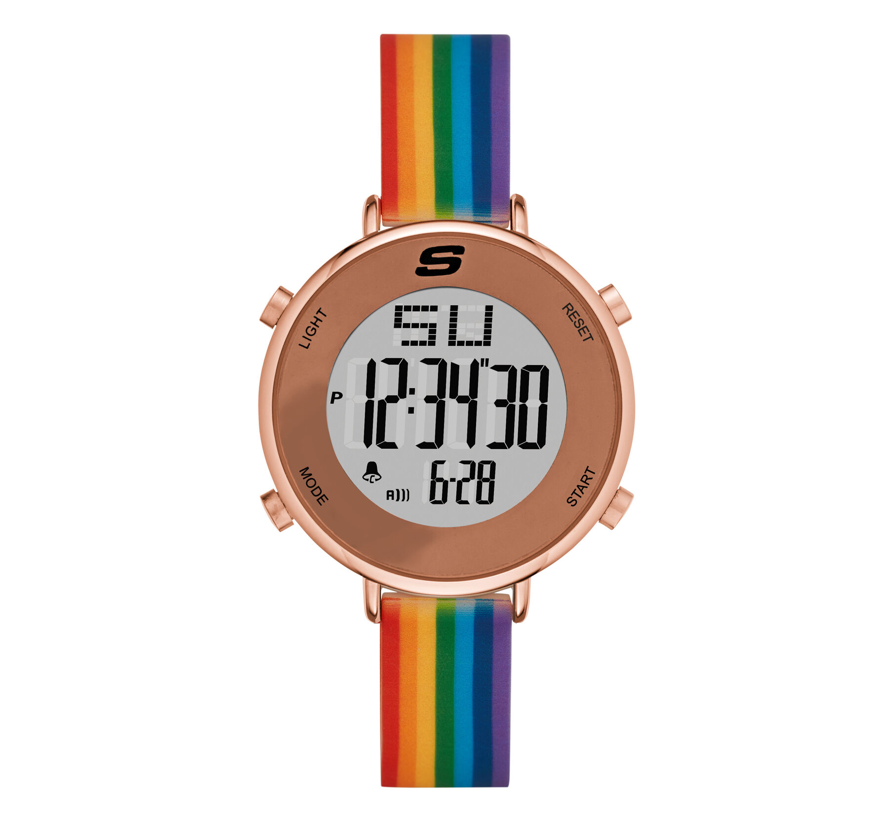 reloj skechers rosa