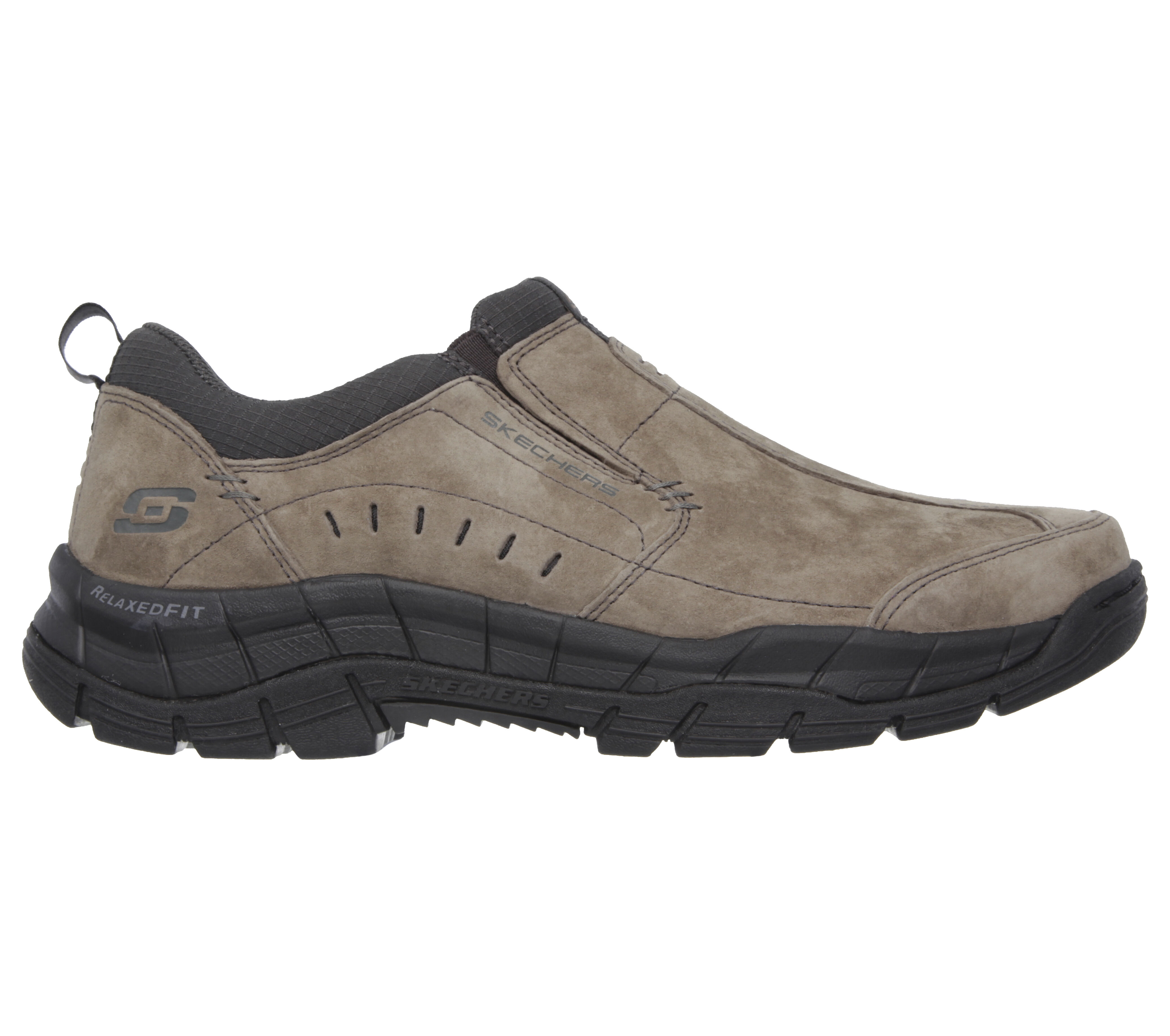 skechers sport men's rig mountain top sneaker charcoal