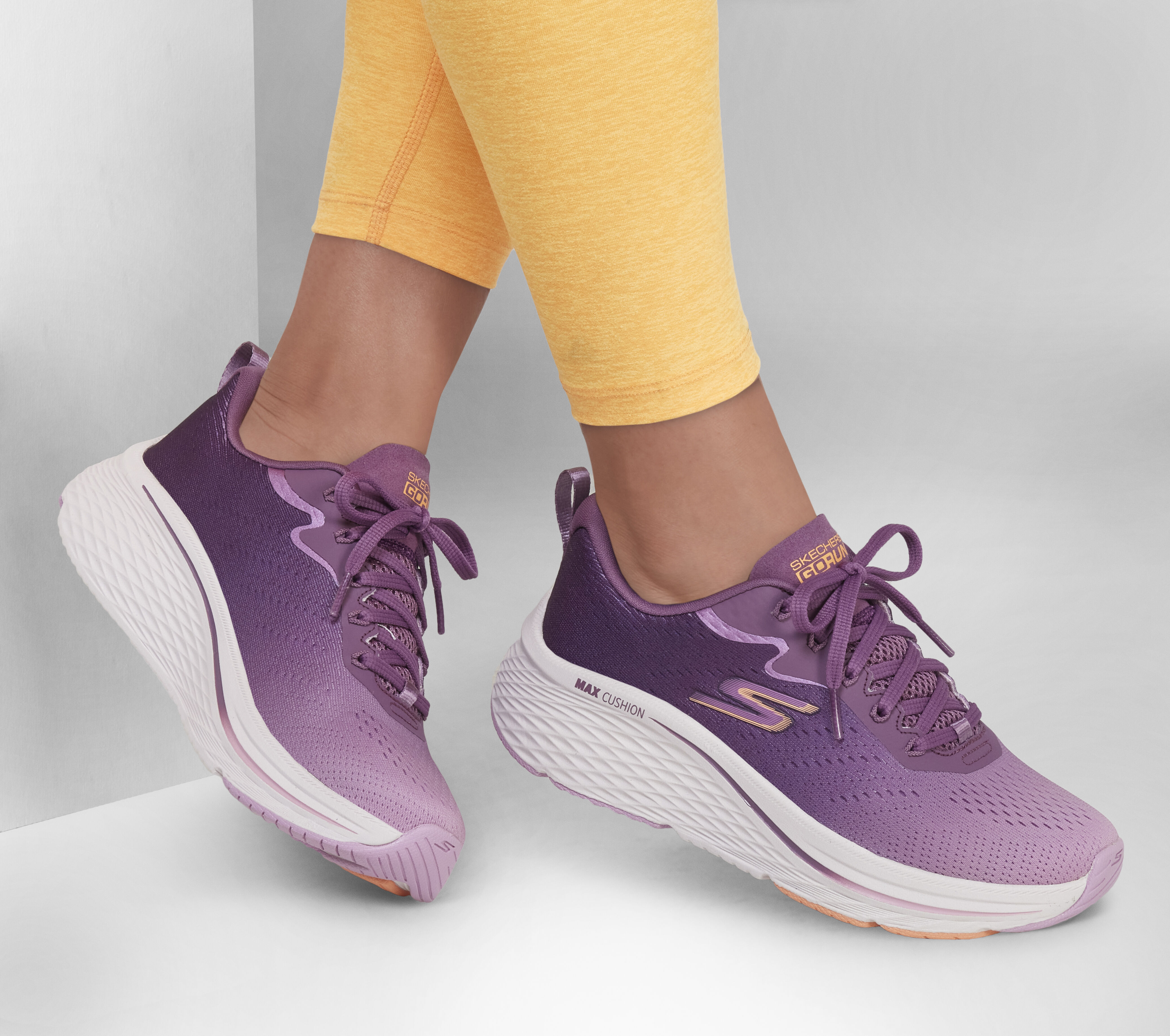 Skechers goga max hot sale purple