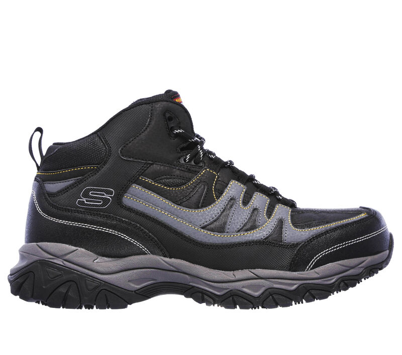 Skechers Men's Athletic Work Style Construction Shoe, Black-Lime, Numeric_7  : : Clothing, Shoes & Accessories