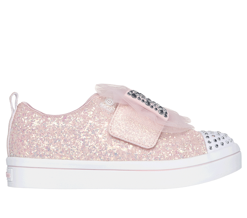 Twinkle toes shoes with bow top