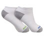 6 Pack Low Cut Walking Socks, WHITE, large image number 1