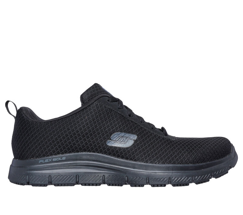Skechers Shoes: Men's 77125 BLK Black Flex Advantage - Bendon Slip  Resistant Athletic Shoe