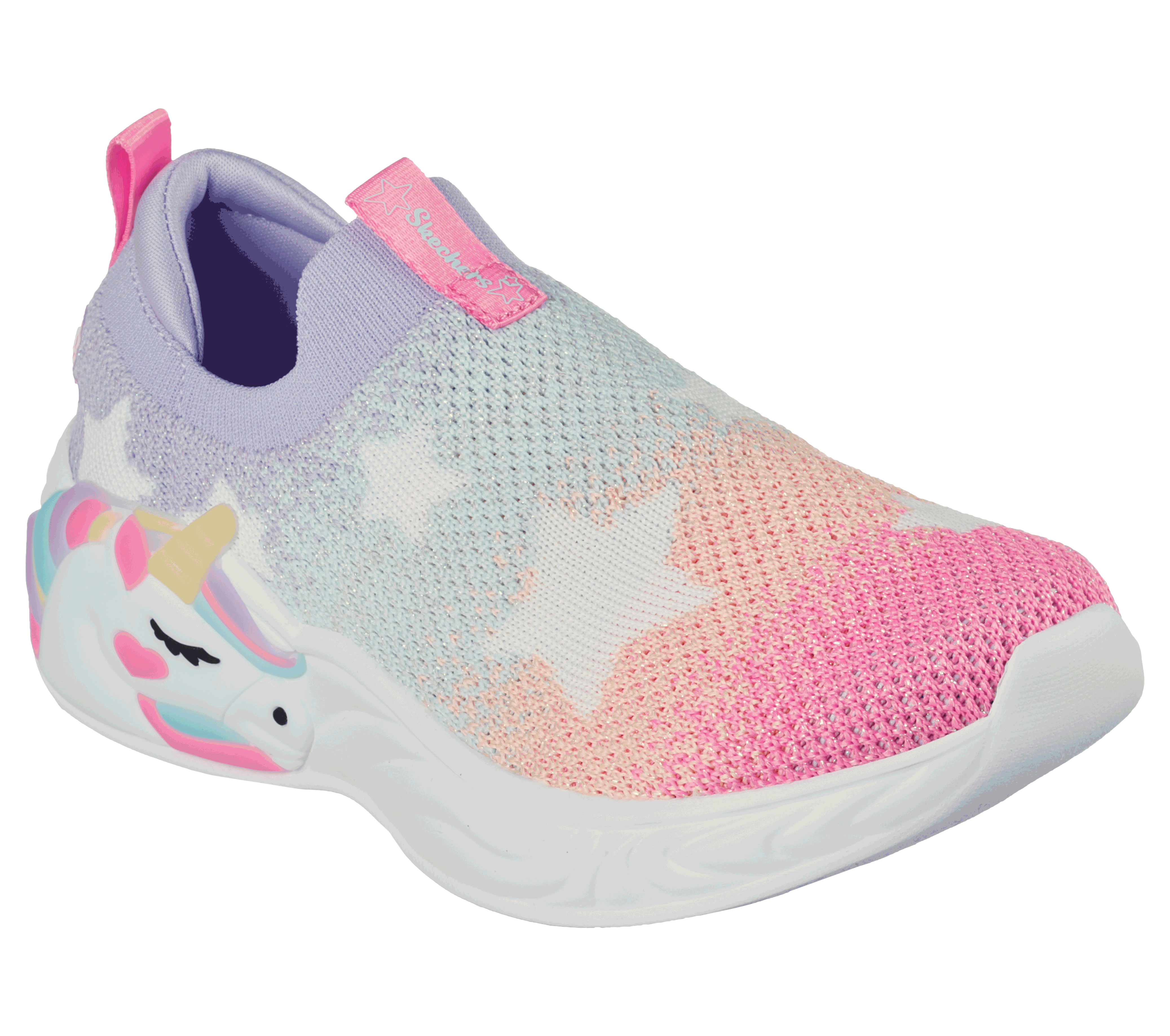 Colour unicorn shoes