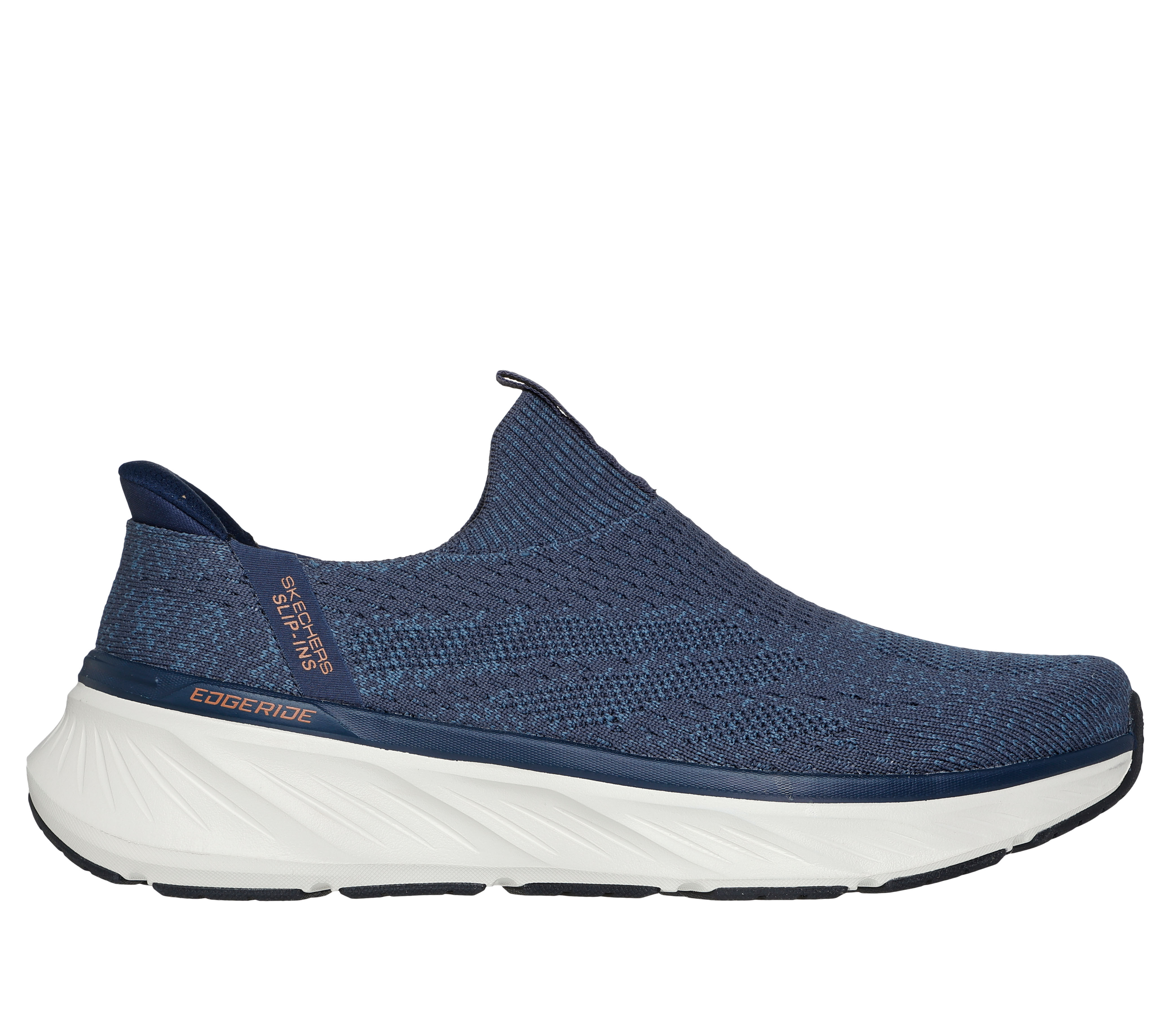 Skechers relaxed fit navy cheap