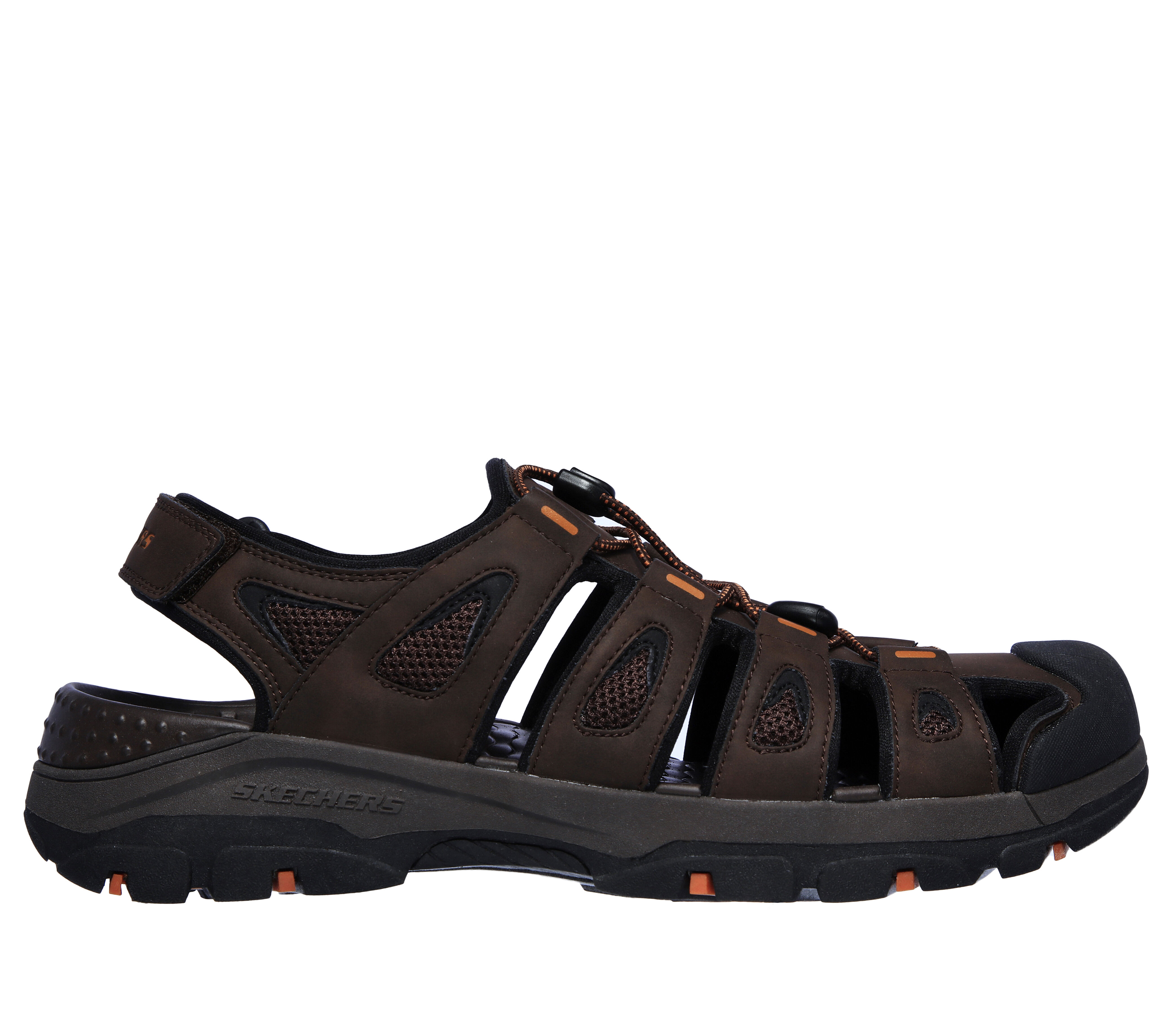 Skechers leather sandals mens top