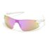 Semi-Rimless Sport Wrap Sunglasses, WHITE, swatch