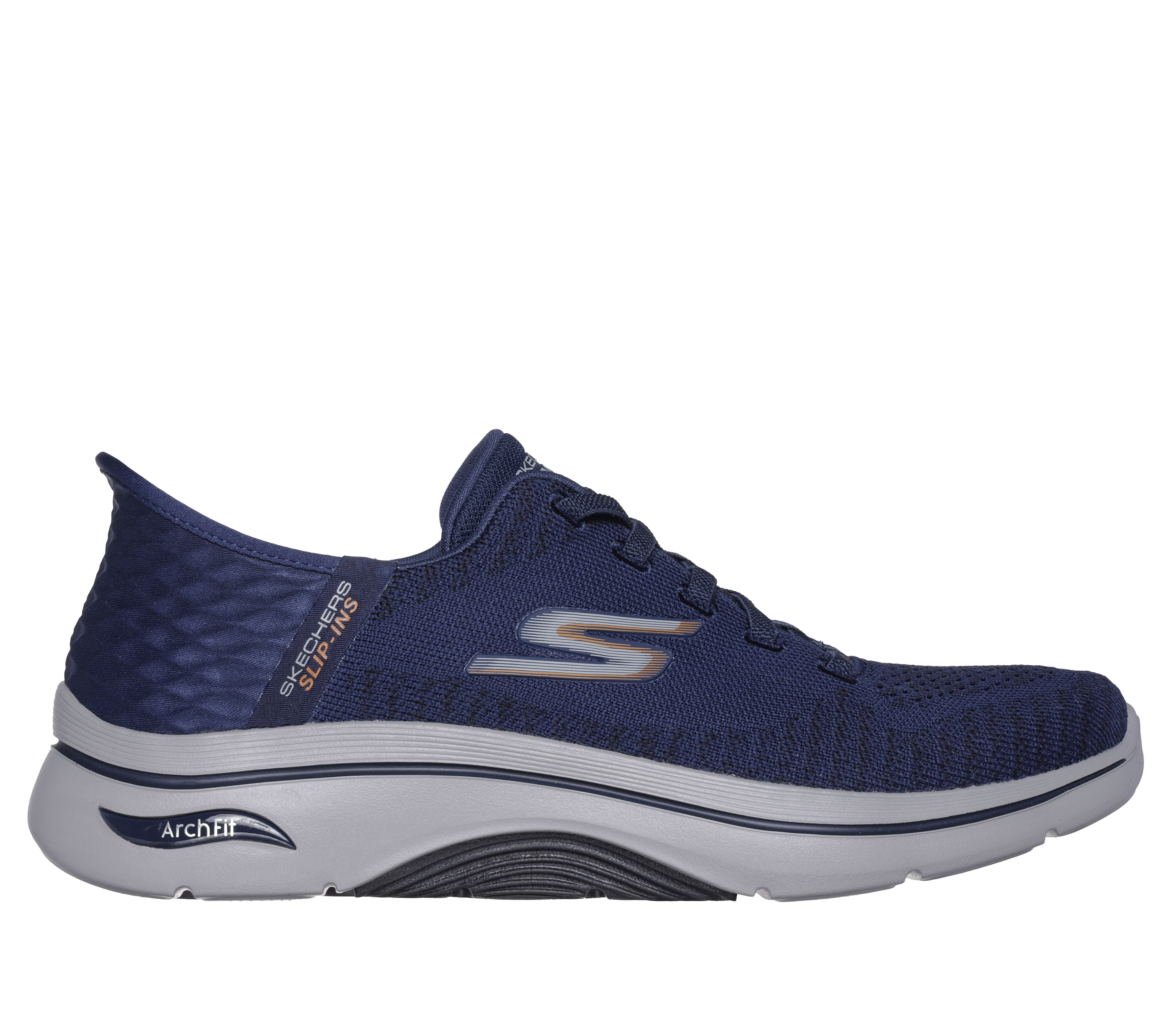 Men's navy 2025 blue skechers