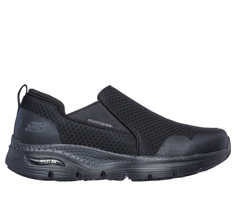 Work: Skechers Arch Fit SR - Tineid, BLACK, largeimage number 0