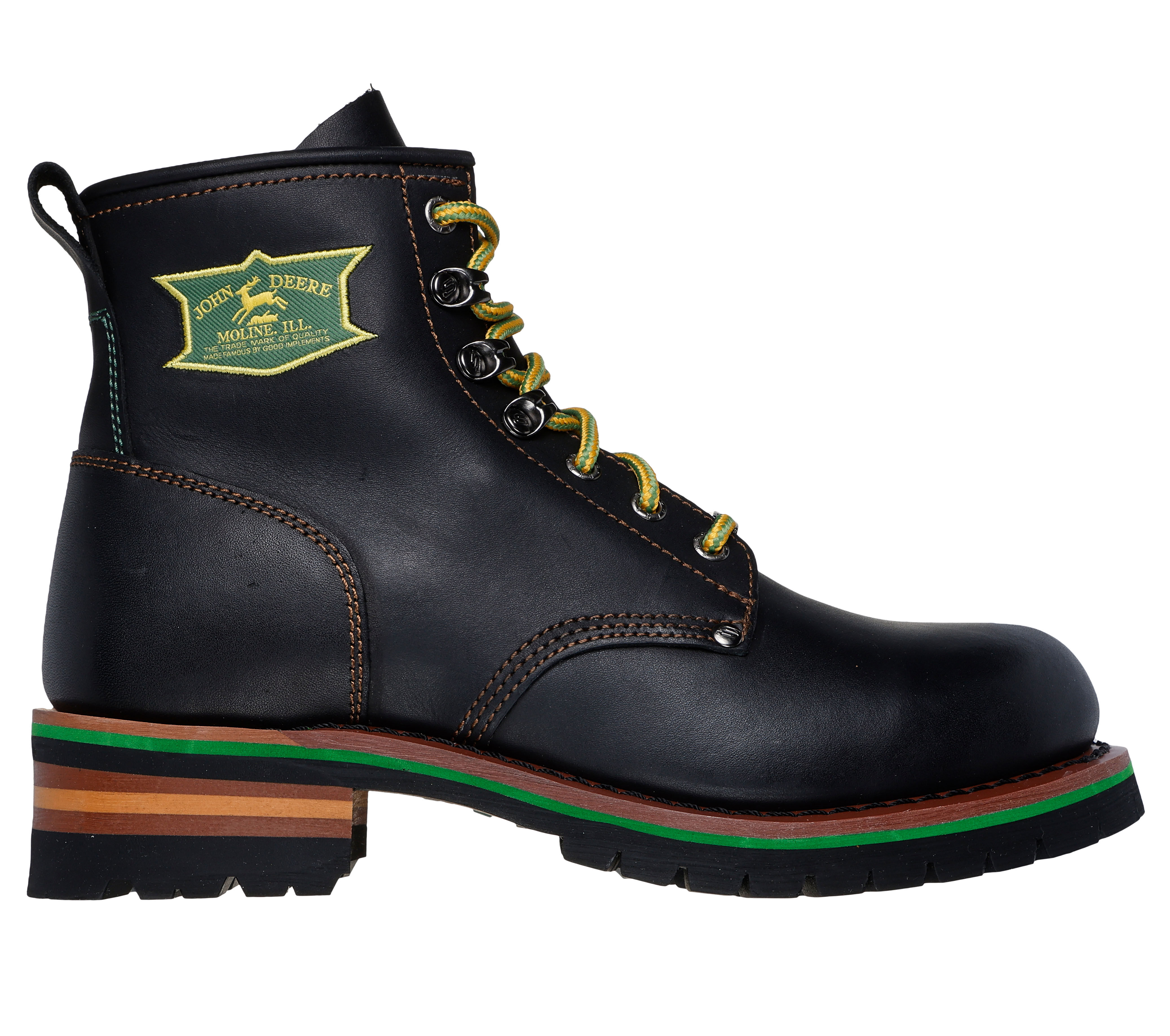 John deere lace up boots hot sale