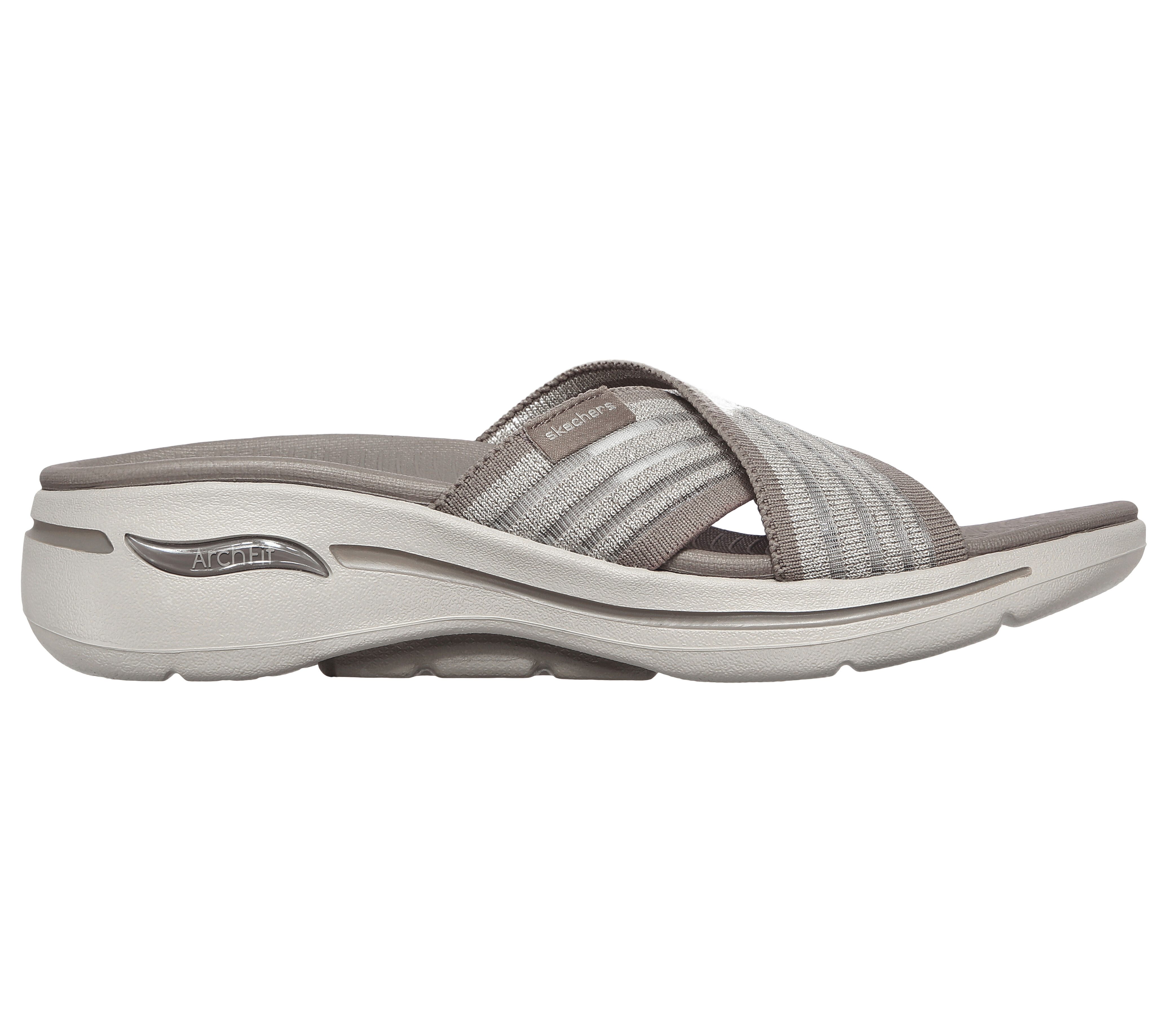 skechers relaxed fit memory foam womens flip flops