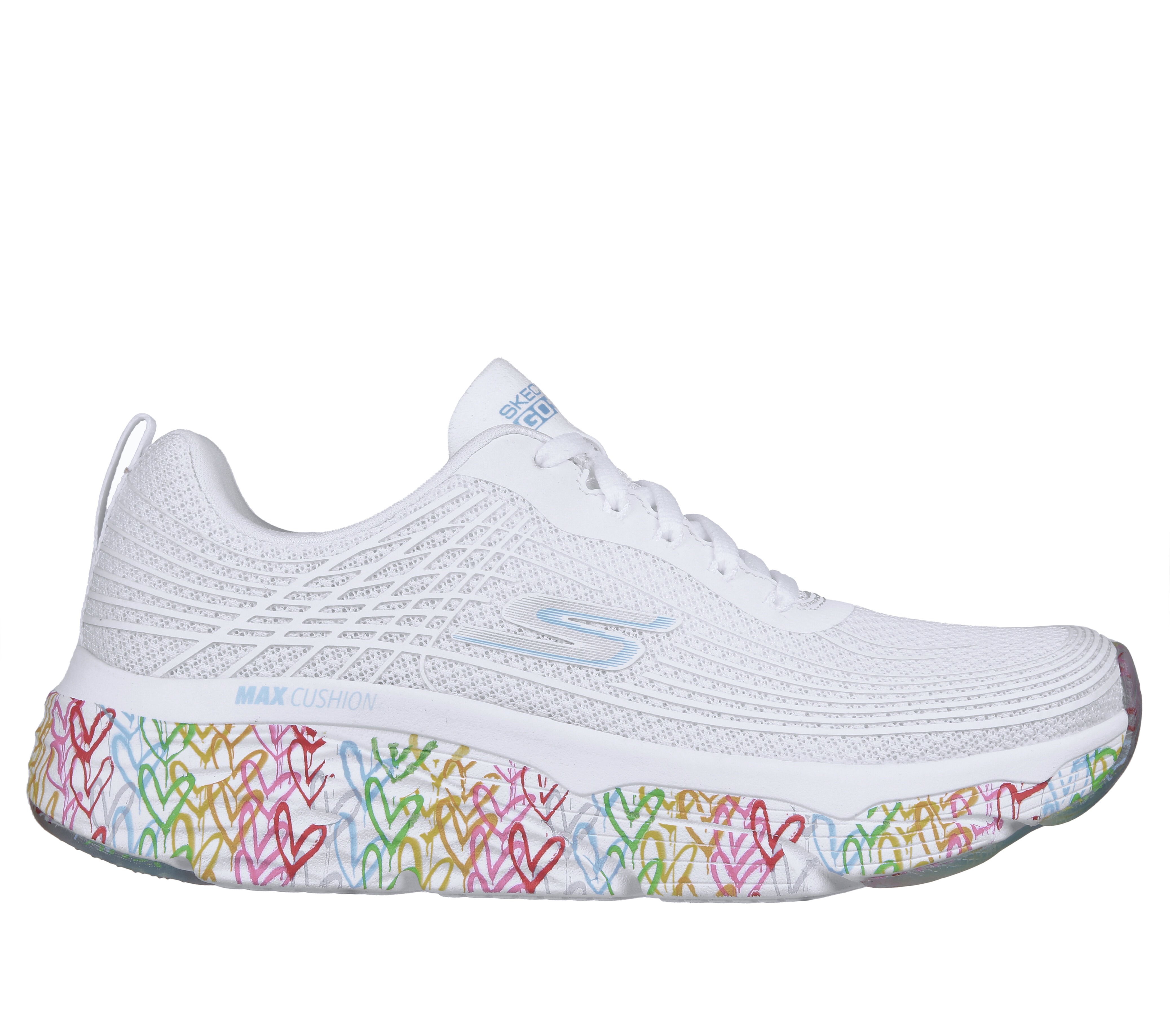 all black skechers womens