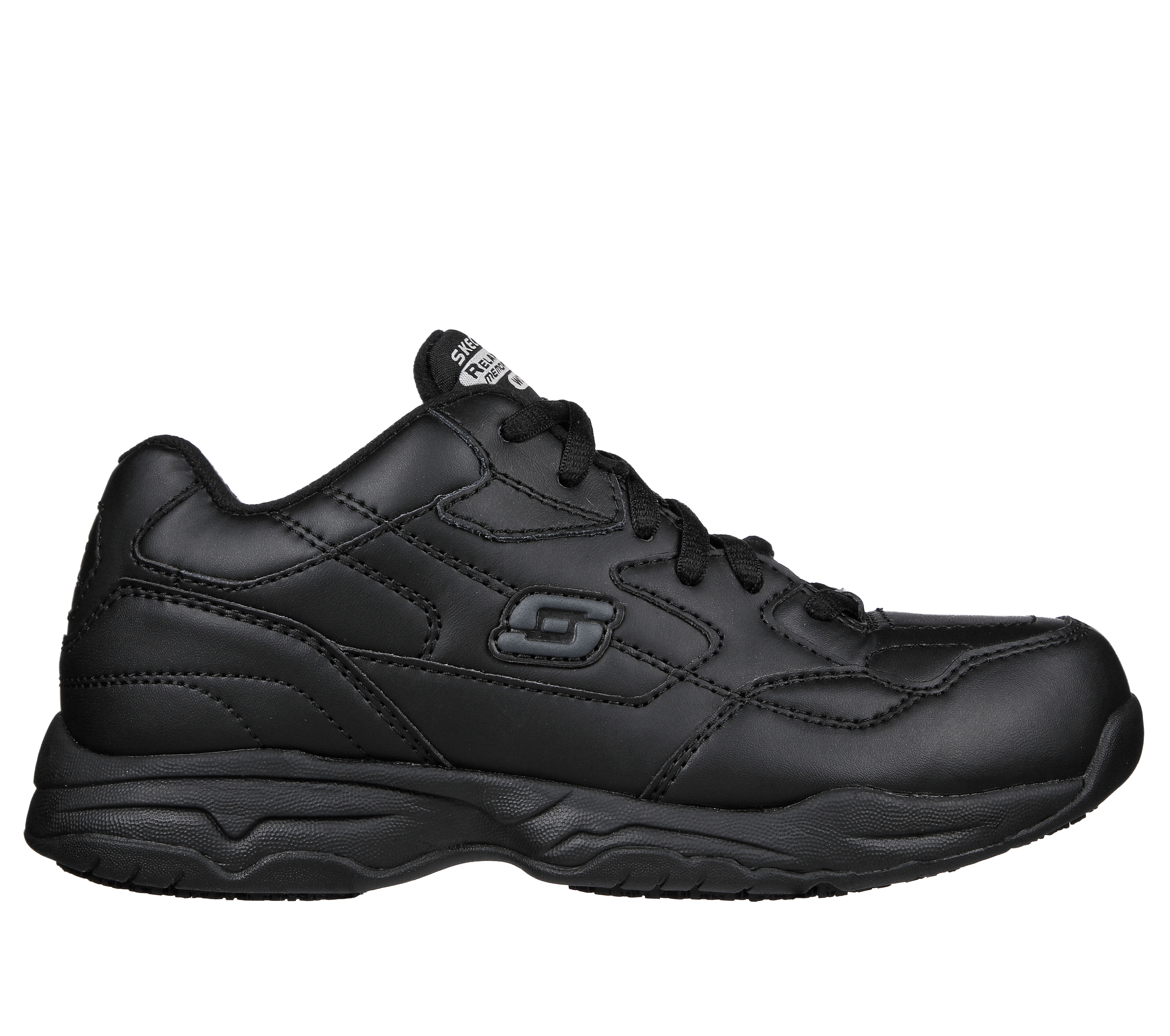 skechers mens work shoes slip resistant