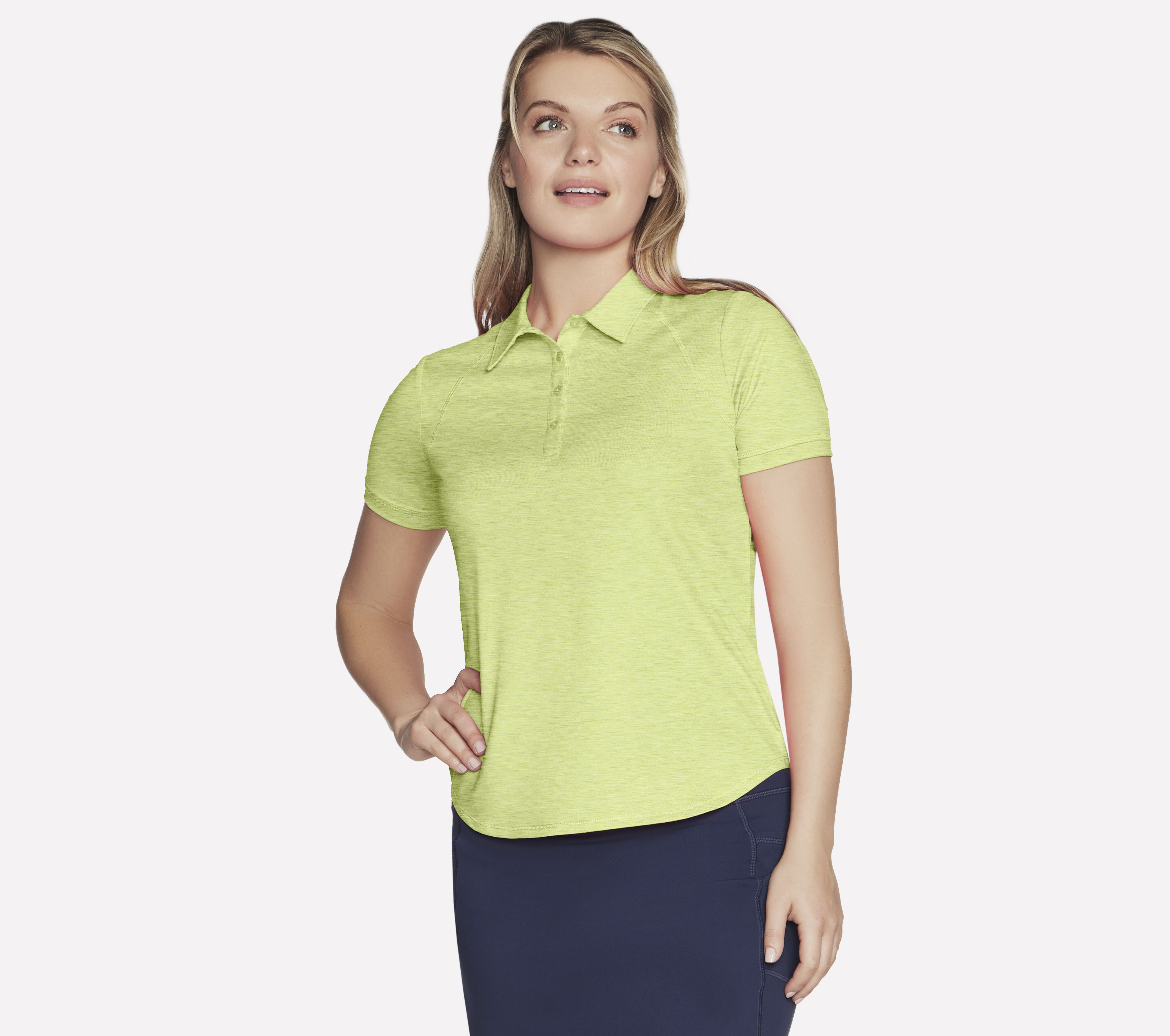 Skechers polo shirt womens 2024 yellow