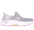 Skechers Slip-ins: Max Cushioning Arch Fit, GRAY / PINK, swatch