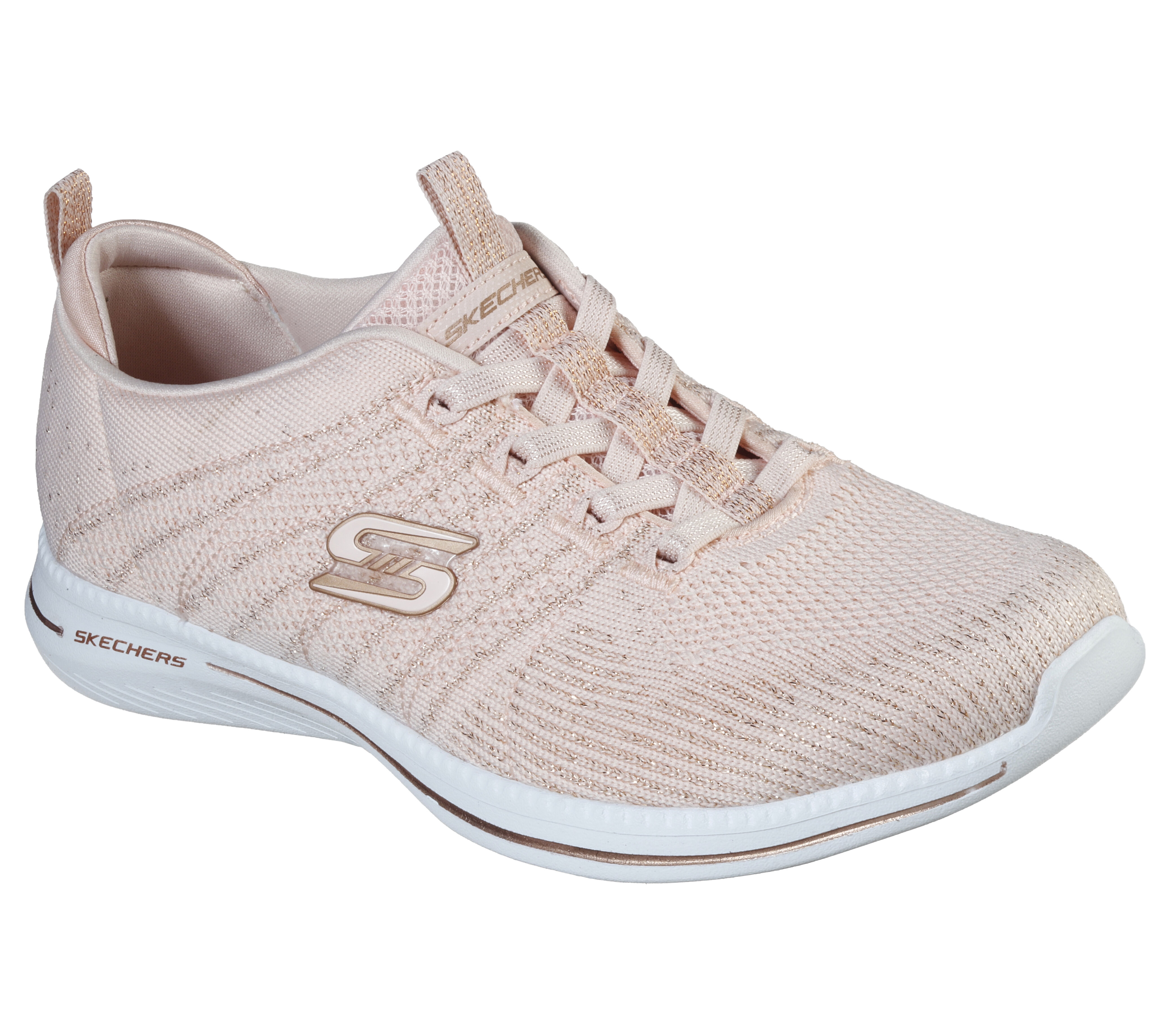 rose pink skechers