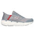 Skechers Slip-ins: Max Cushioning Premier, GRAY / RED, swatch