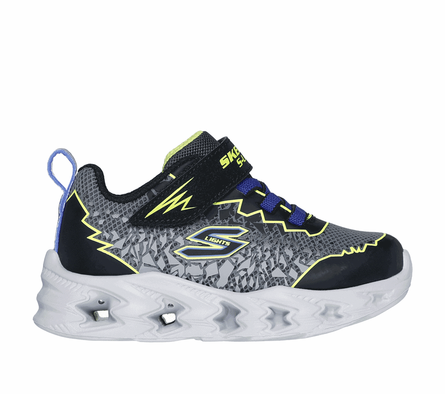Skechers Boy s Vortex 2.0 Zorento Sneaker Black Yellow 10 Toddler