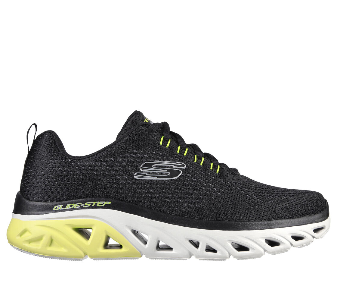 skechers glide step sport wave heat yellow