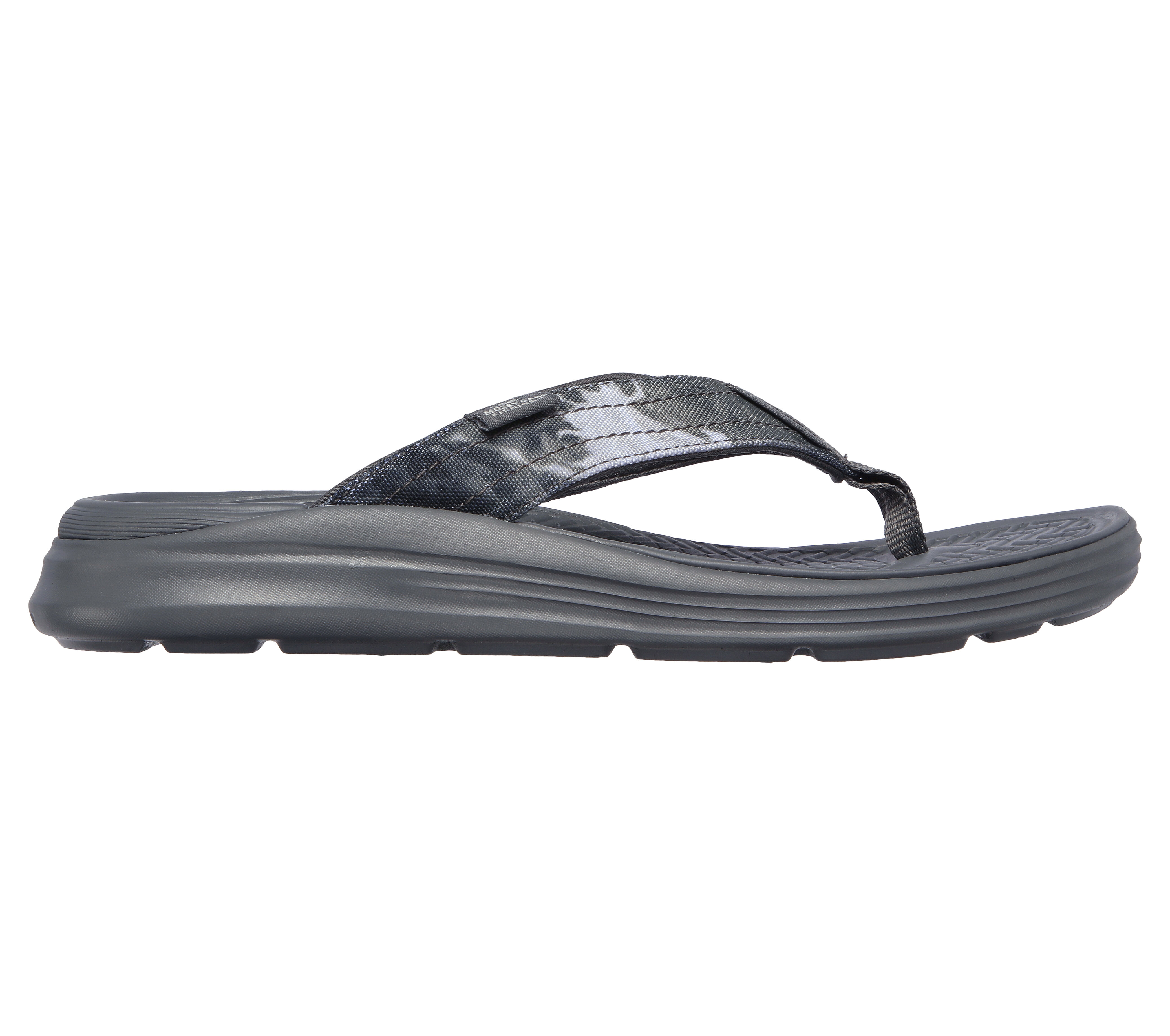 skechers memory foam sandals mens