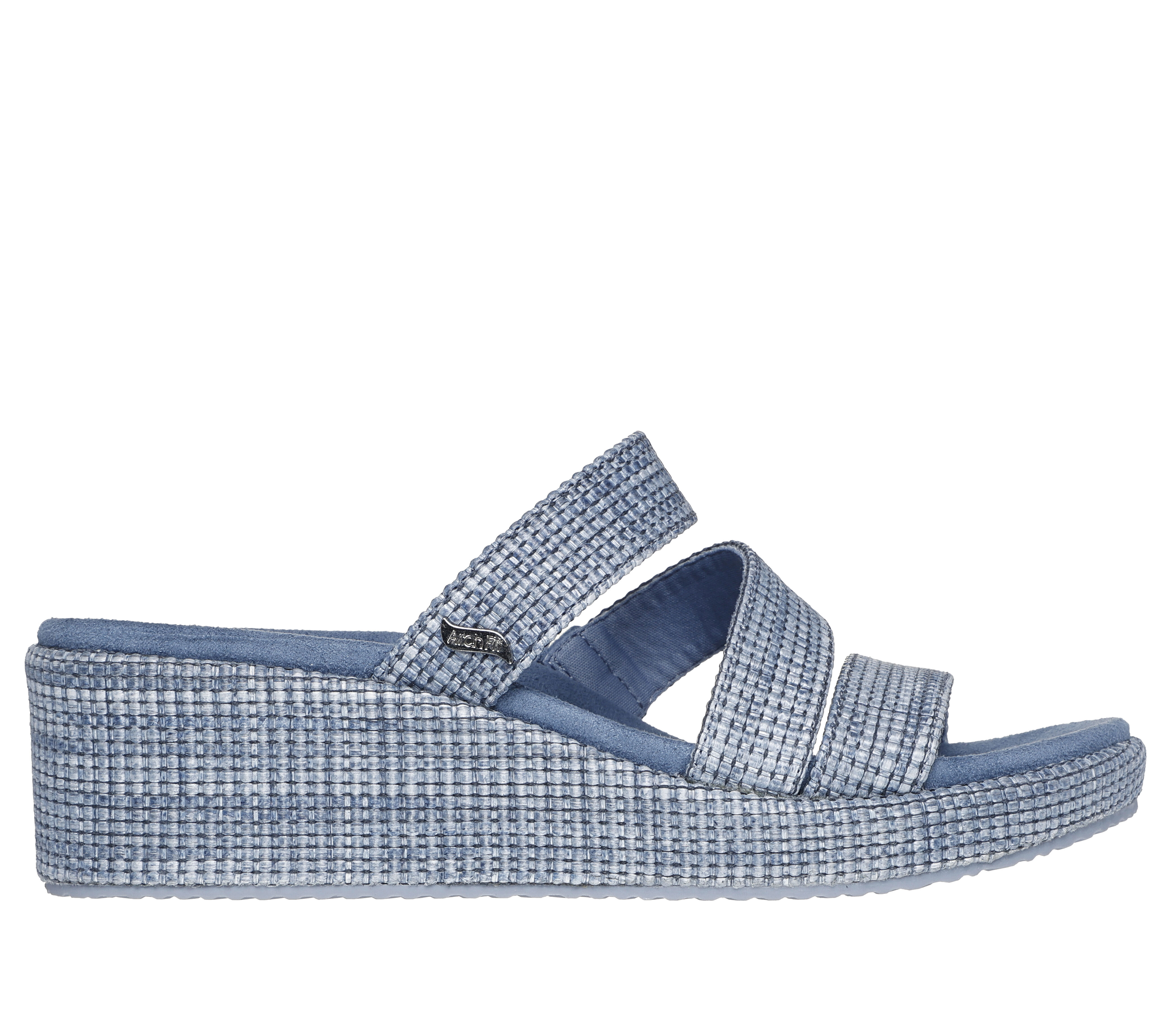 Skechers wedges memory foam discount