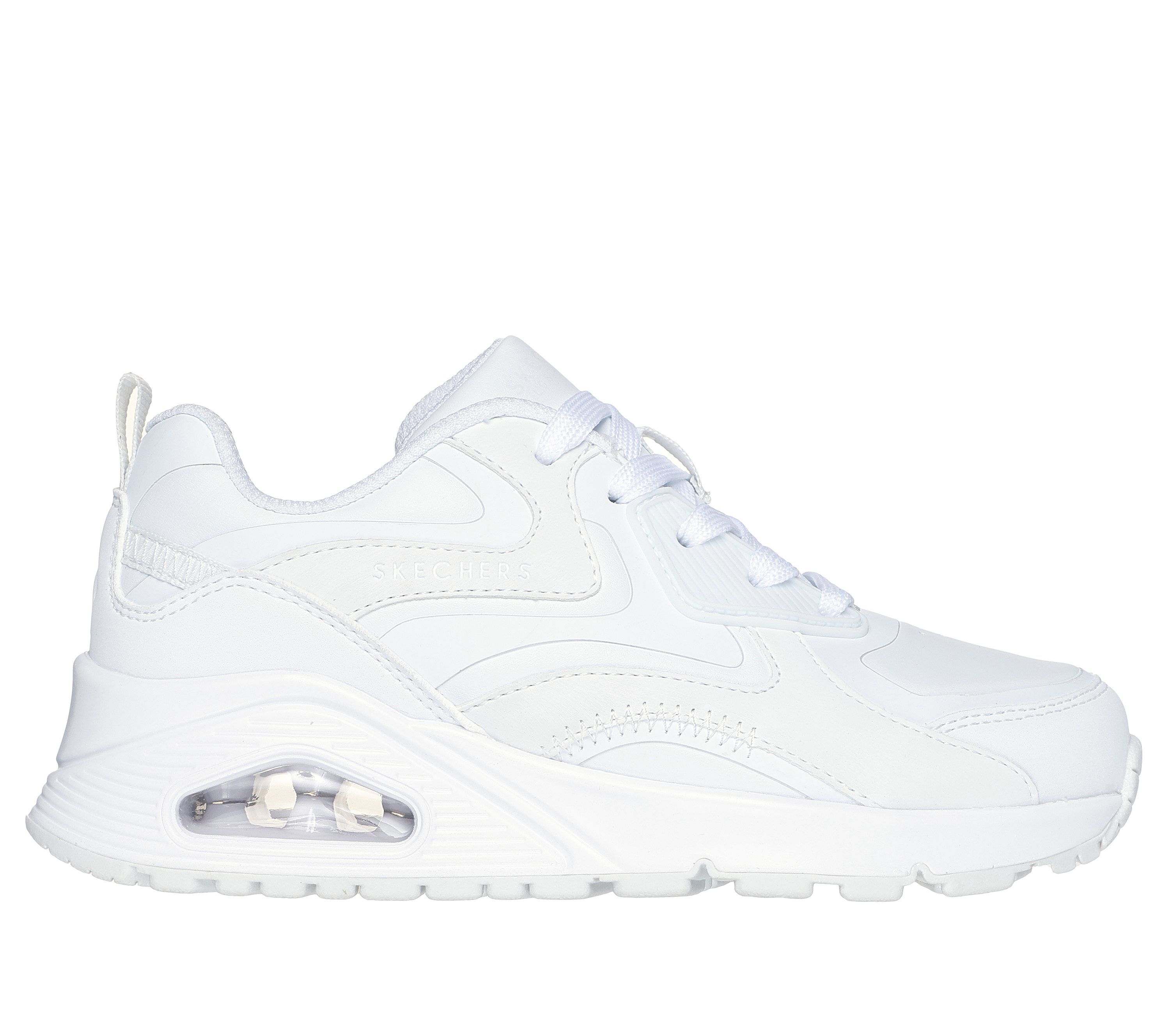 Skechers white shoes kids top