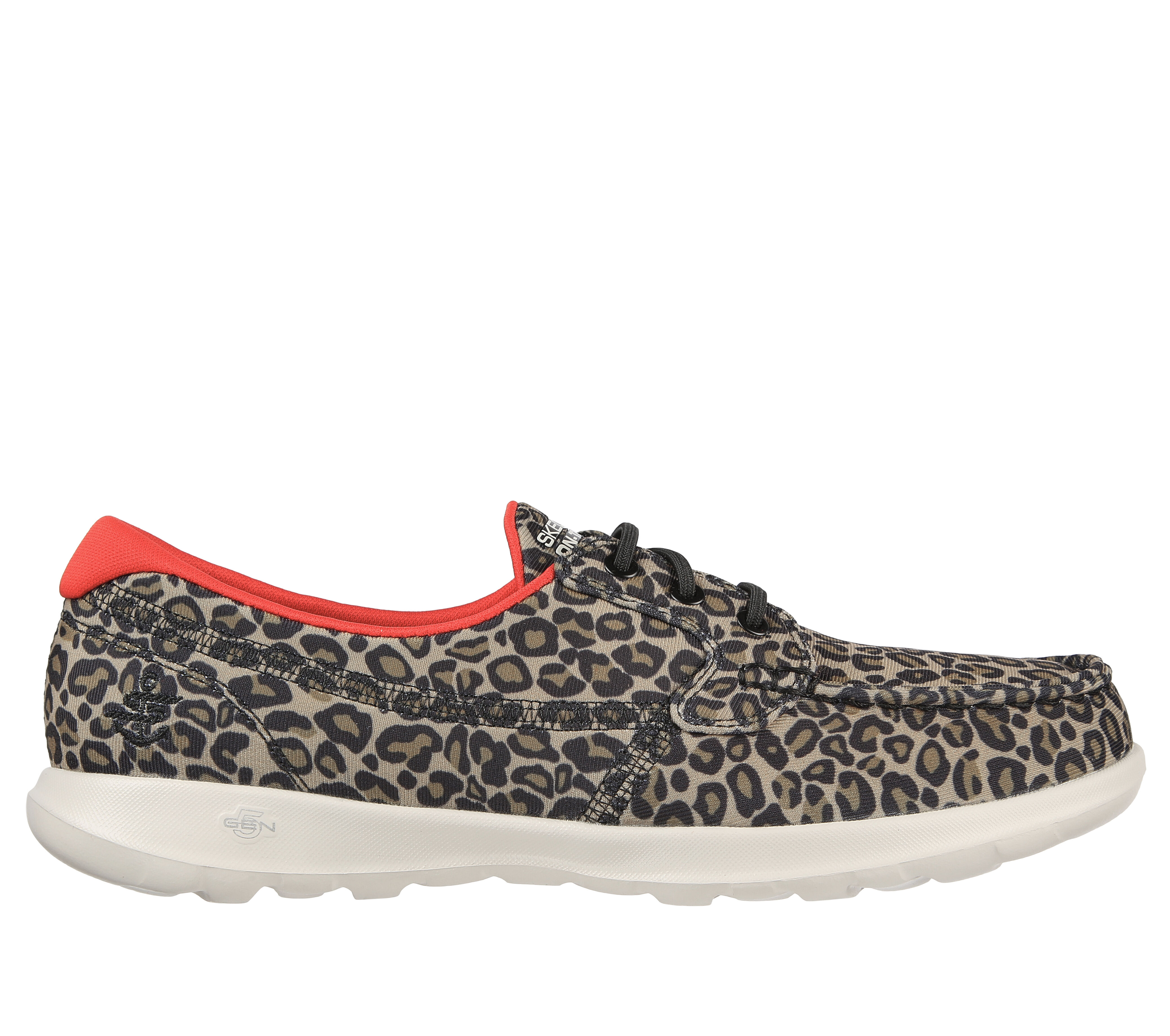 Leopard skechers go walk sales