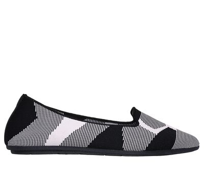 skechers womens black flats